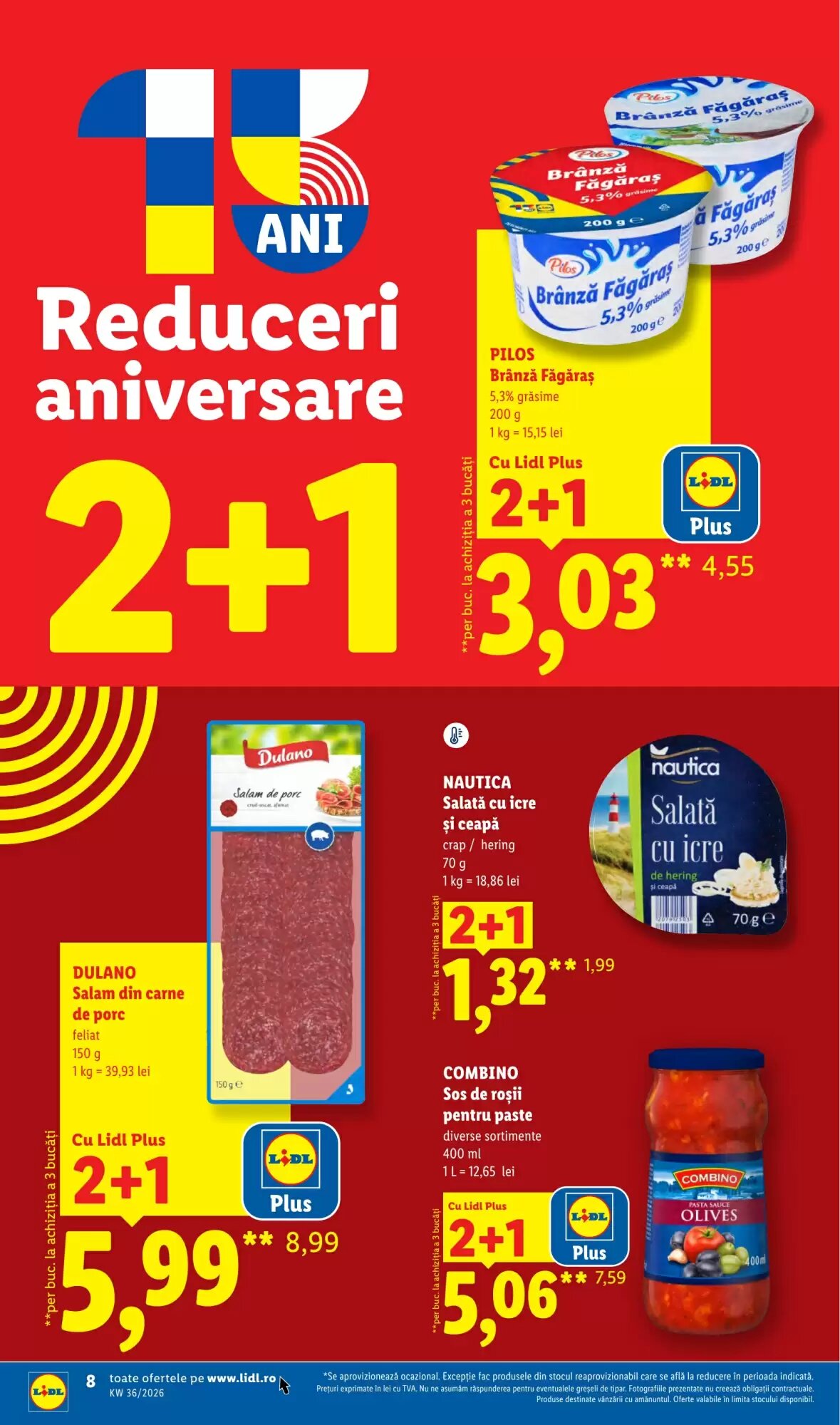 Catalogul cu oferte Lidl valabil de la 31.08.2026 - Pagina 8.