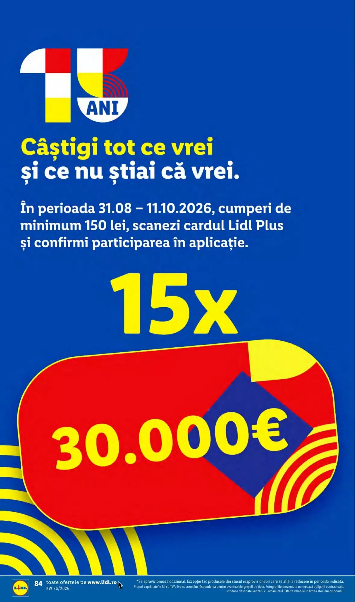 Catalogul cu oferte Lidl valabil de la 31.08.2026 - Pagina 82.