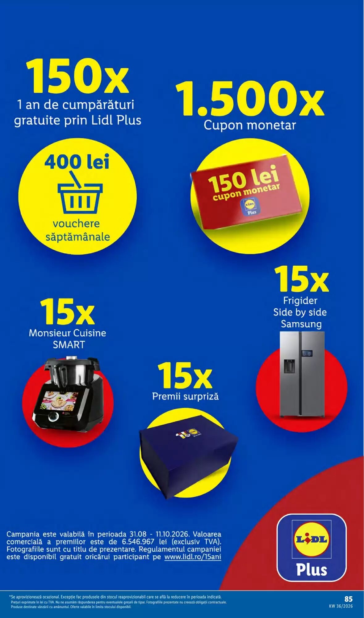 Catalogul cu oferte Lidl valabil de la 31.08.2026 - Pagina 83.
