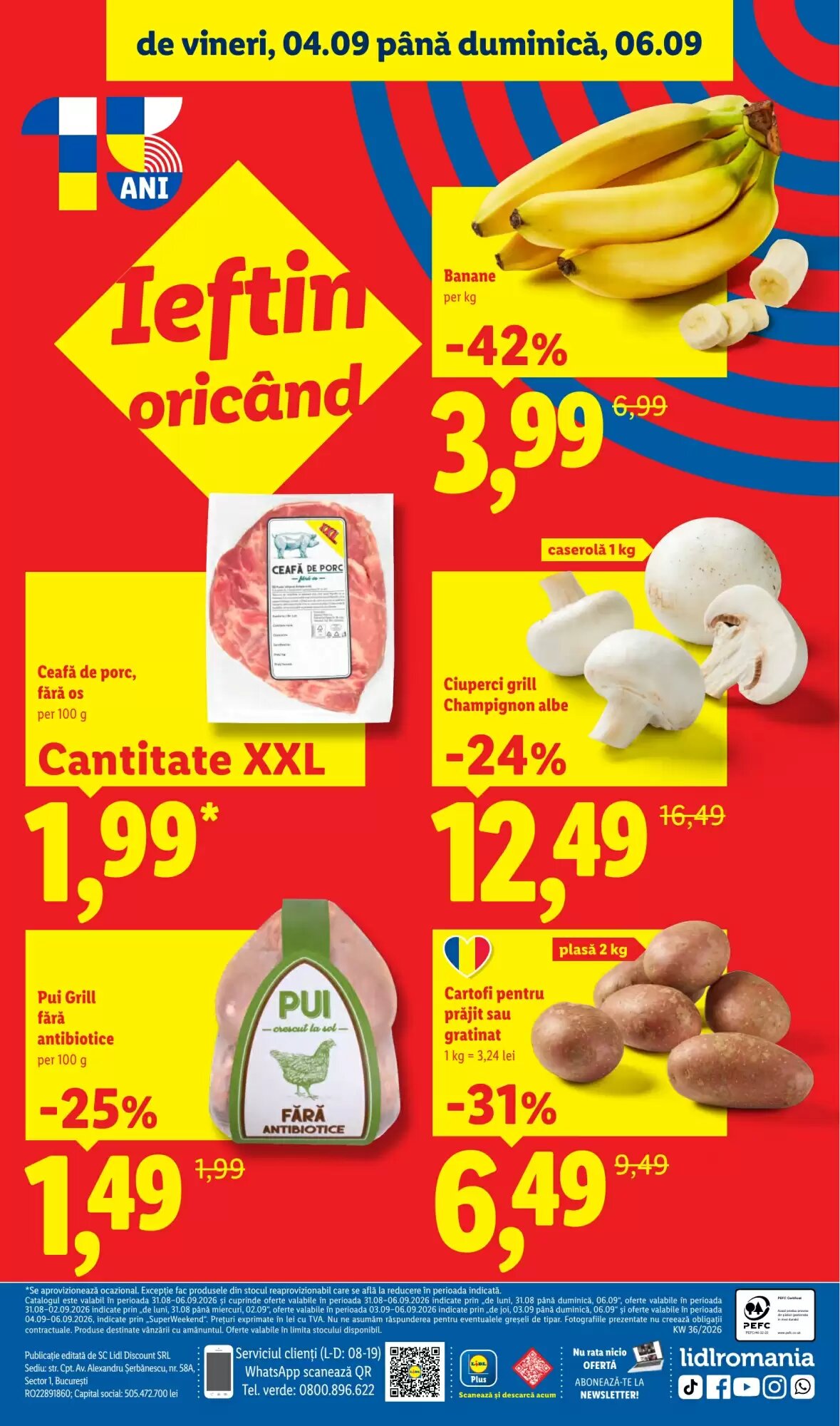 Catalogul cu oferte Lidl valabil de la 31.08.2026 - Pagina 86.