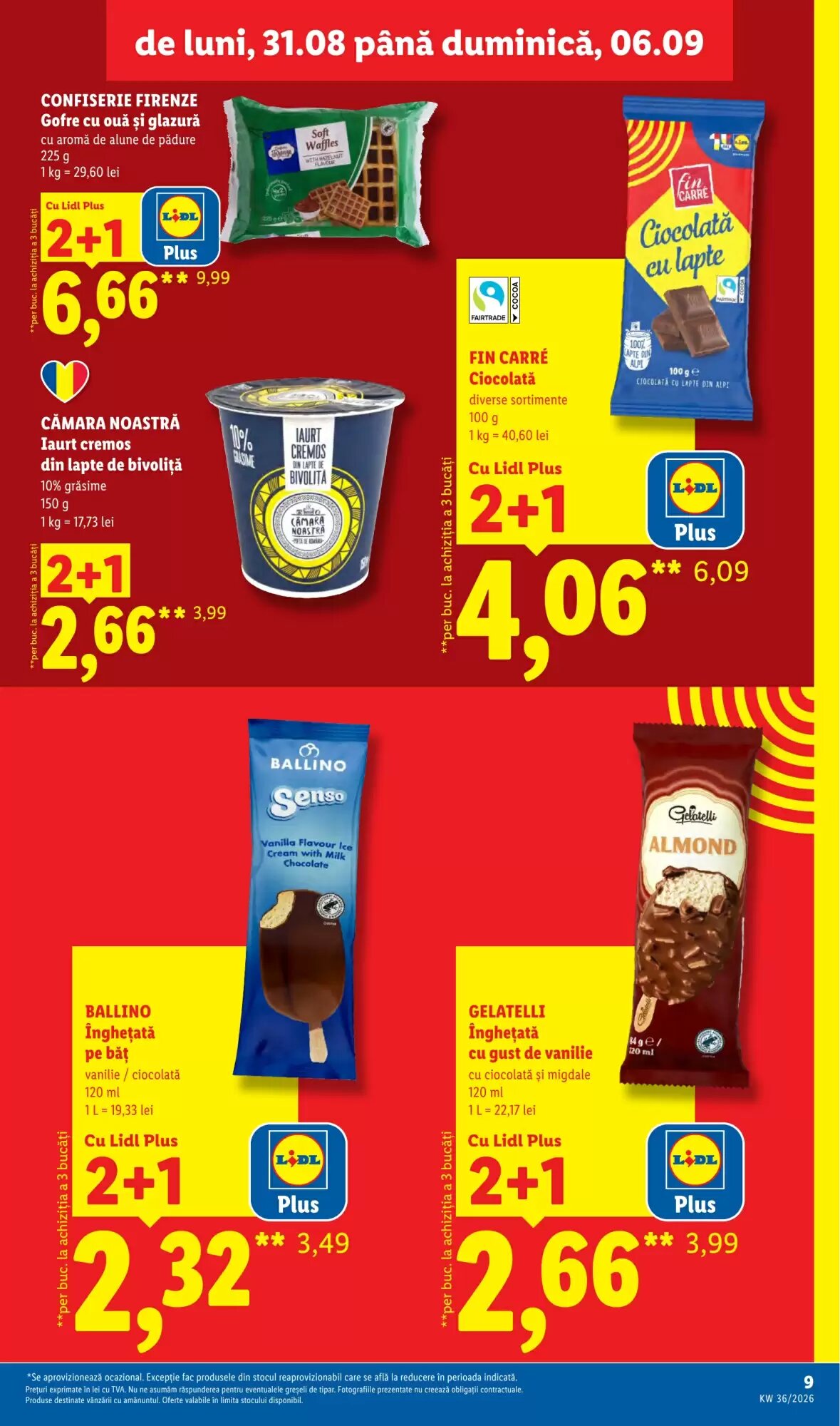 Catalogul cu oferte Lidl valabil de la 31.08.2026 - Pagina 9.