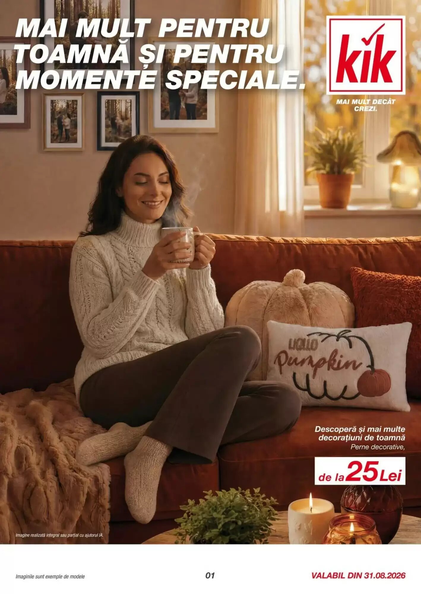 Catalogul cu oferte Kik valabil de la 31.08.2026 - Pagina 1.