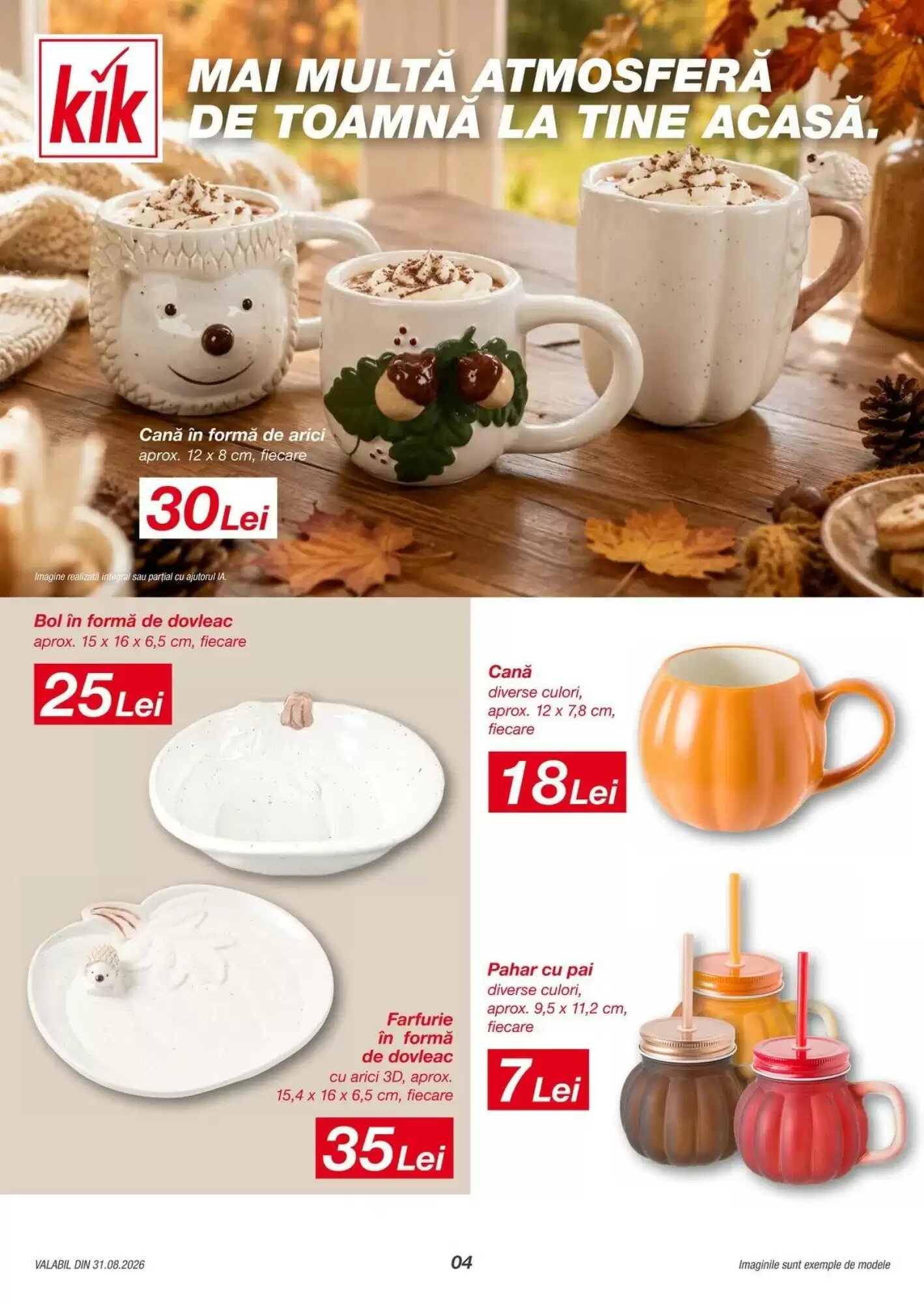 Catalogul cu oferte Kik valabil de la 31.08.2026 - Pagina 4.