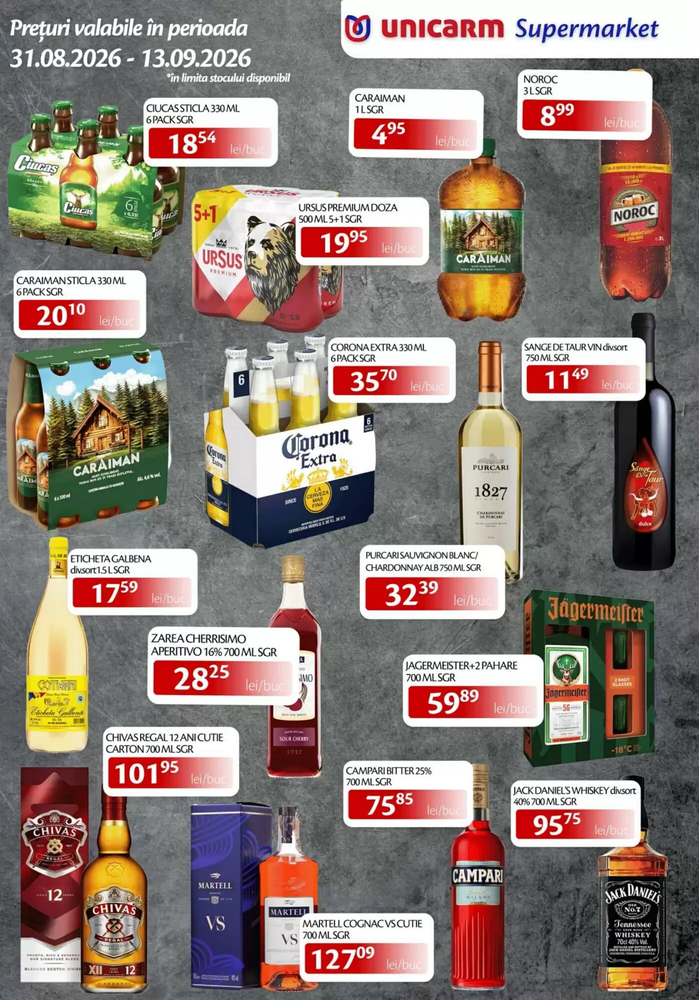 Catalogul cu oferte Unicarm valabil de la 31.08.2026 - Pagina 10.