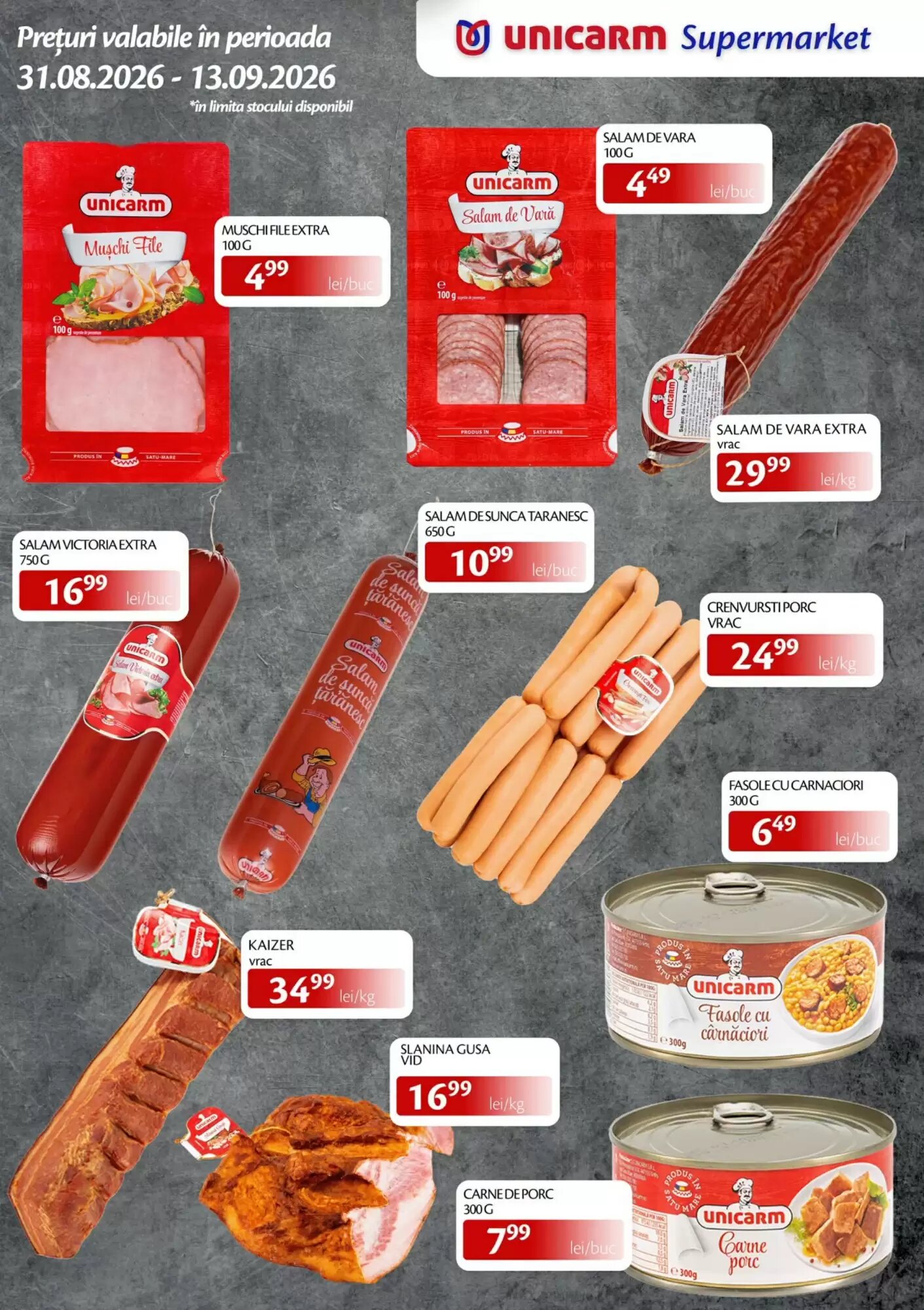 Catalogul cu oferte Unicarm valabil de la 31.08.2026 - Pagina 2.