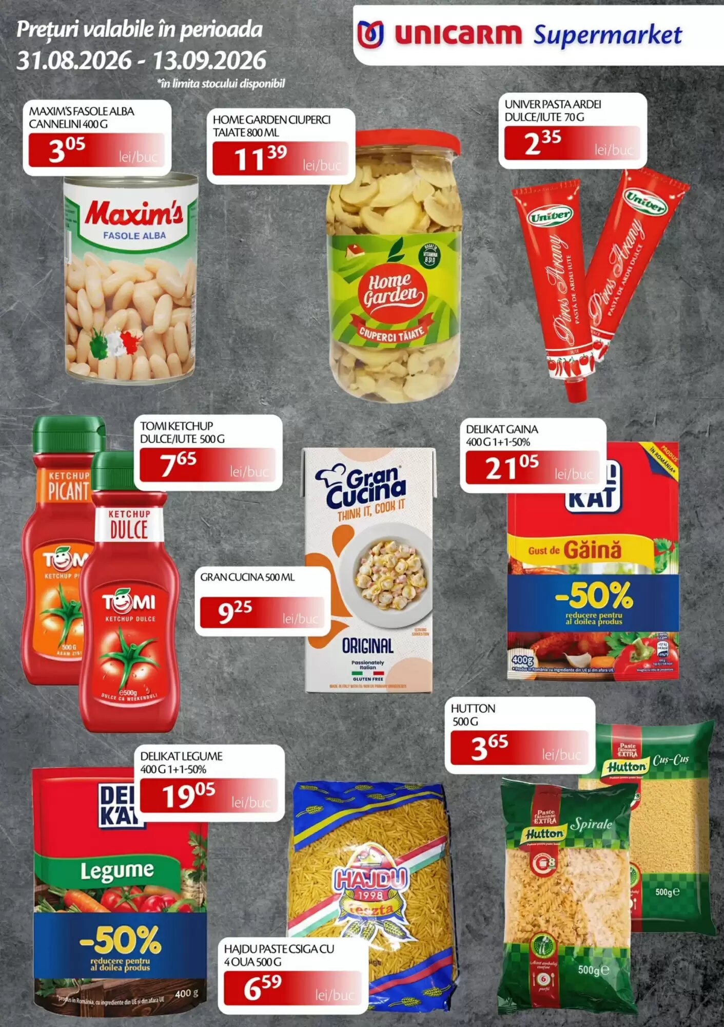 Catalogul cu oferte Unicarm valabil de la 31.08.2026 - Pagina 4.