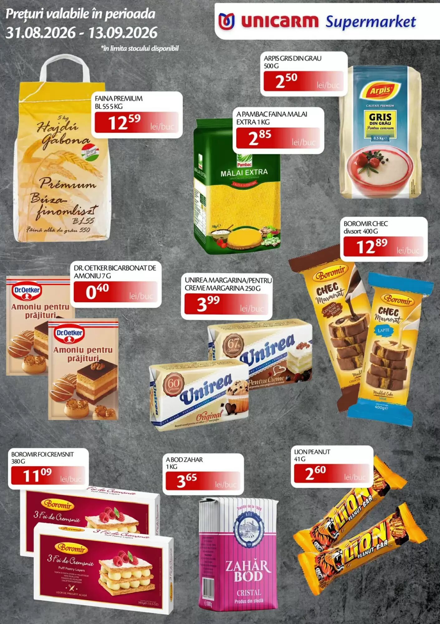 Catalogul cu oferte Unicarm valabil de la 31.08.2026 - Pagina 5.