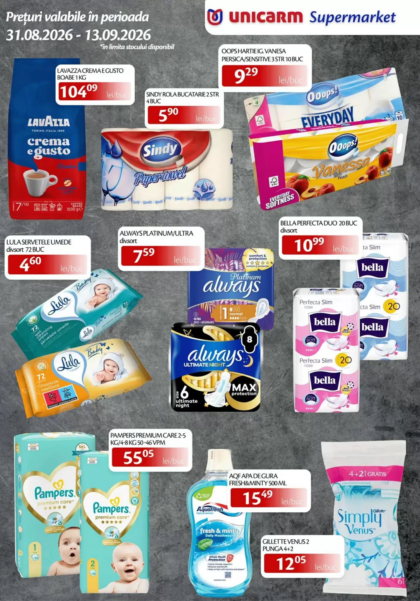 Catalogul cu oferte Unicarm valabil de la 31.08.2026 - Pagina 7.
