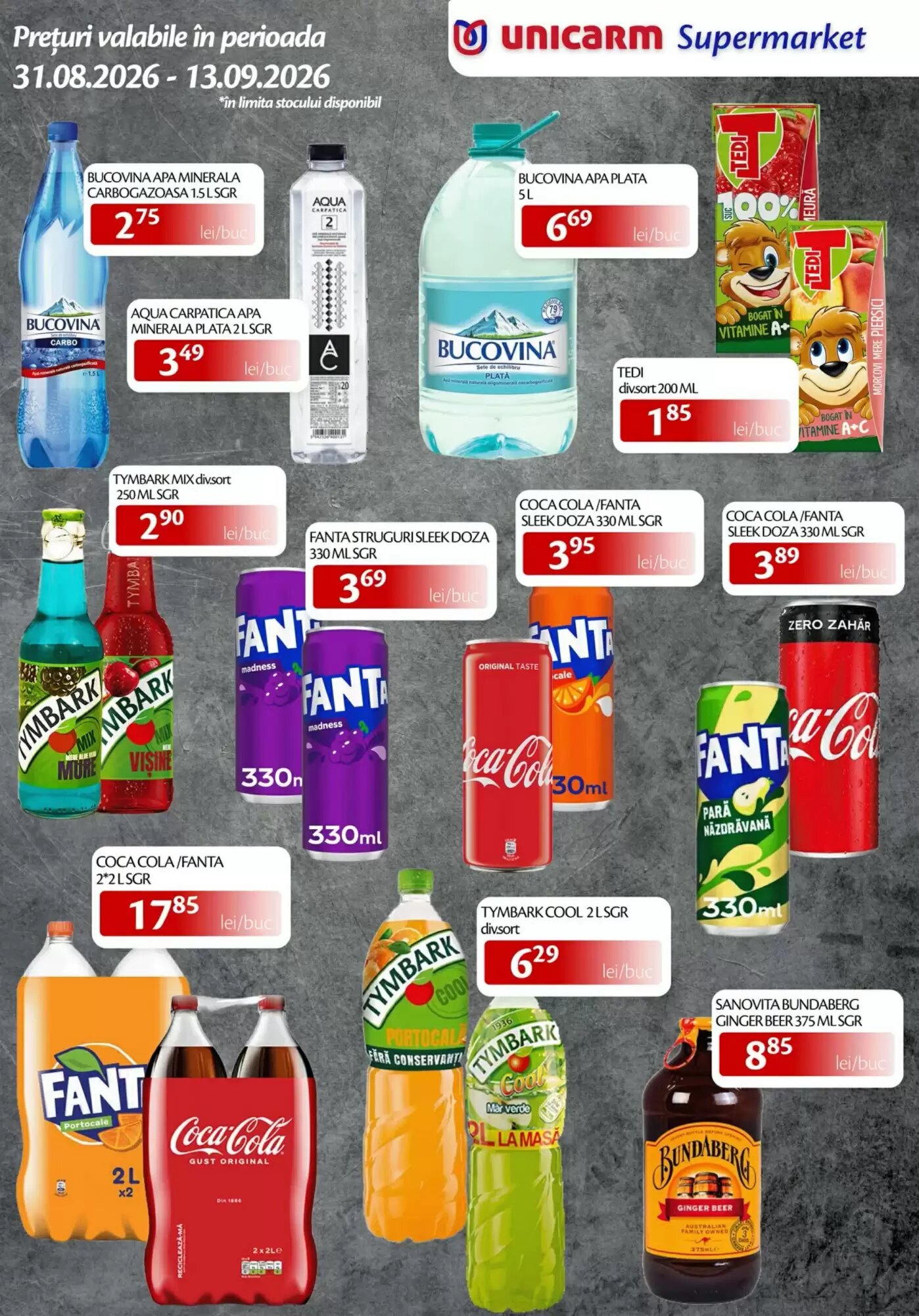 Catalogul cu oferte Unicarm valabil de la 31.08.2026 - Pagina 9.