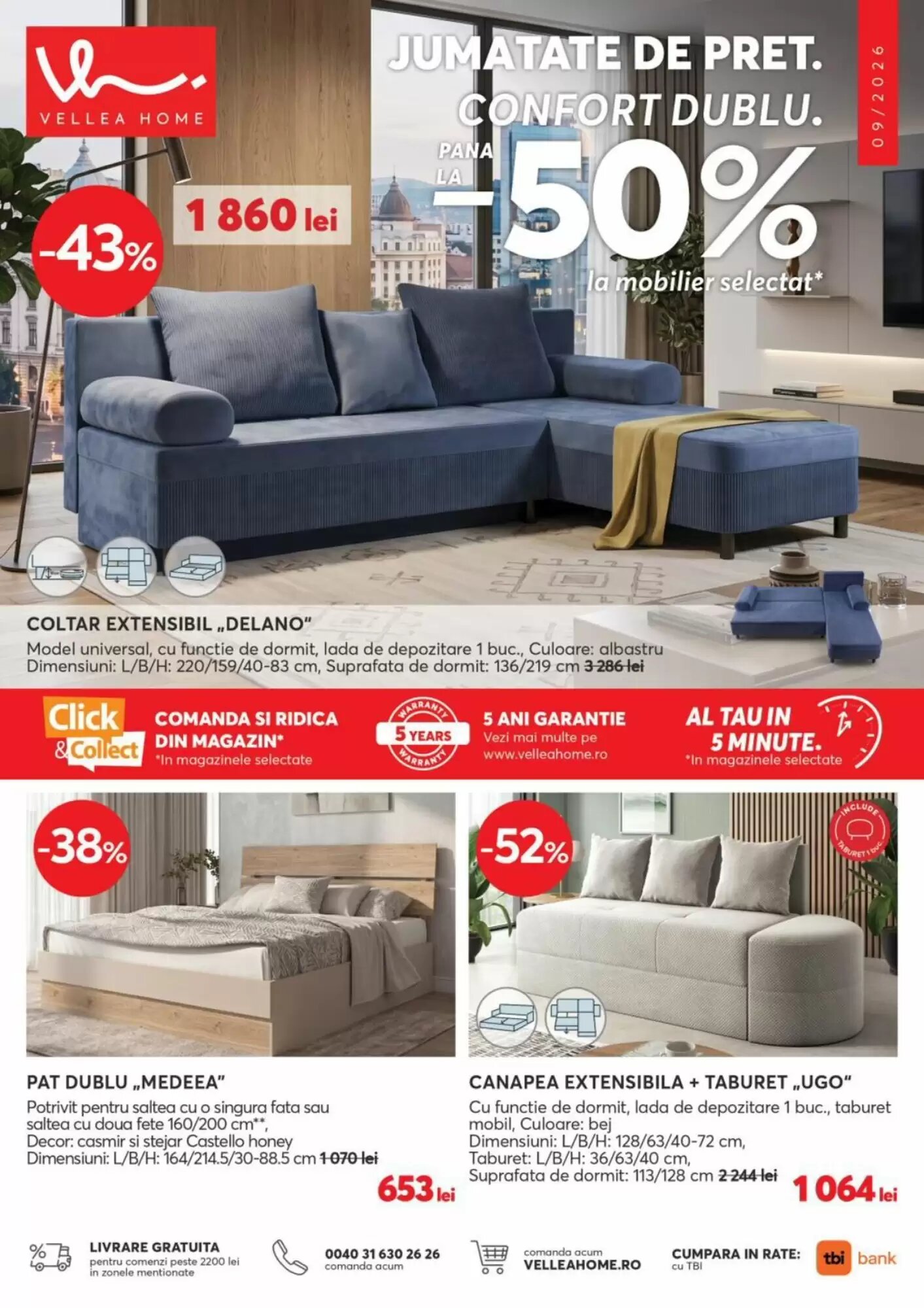 Catalogul cu oferte Mobila Videnov valabil de la 01.09.2026 - Pagina 1.