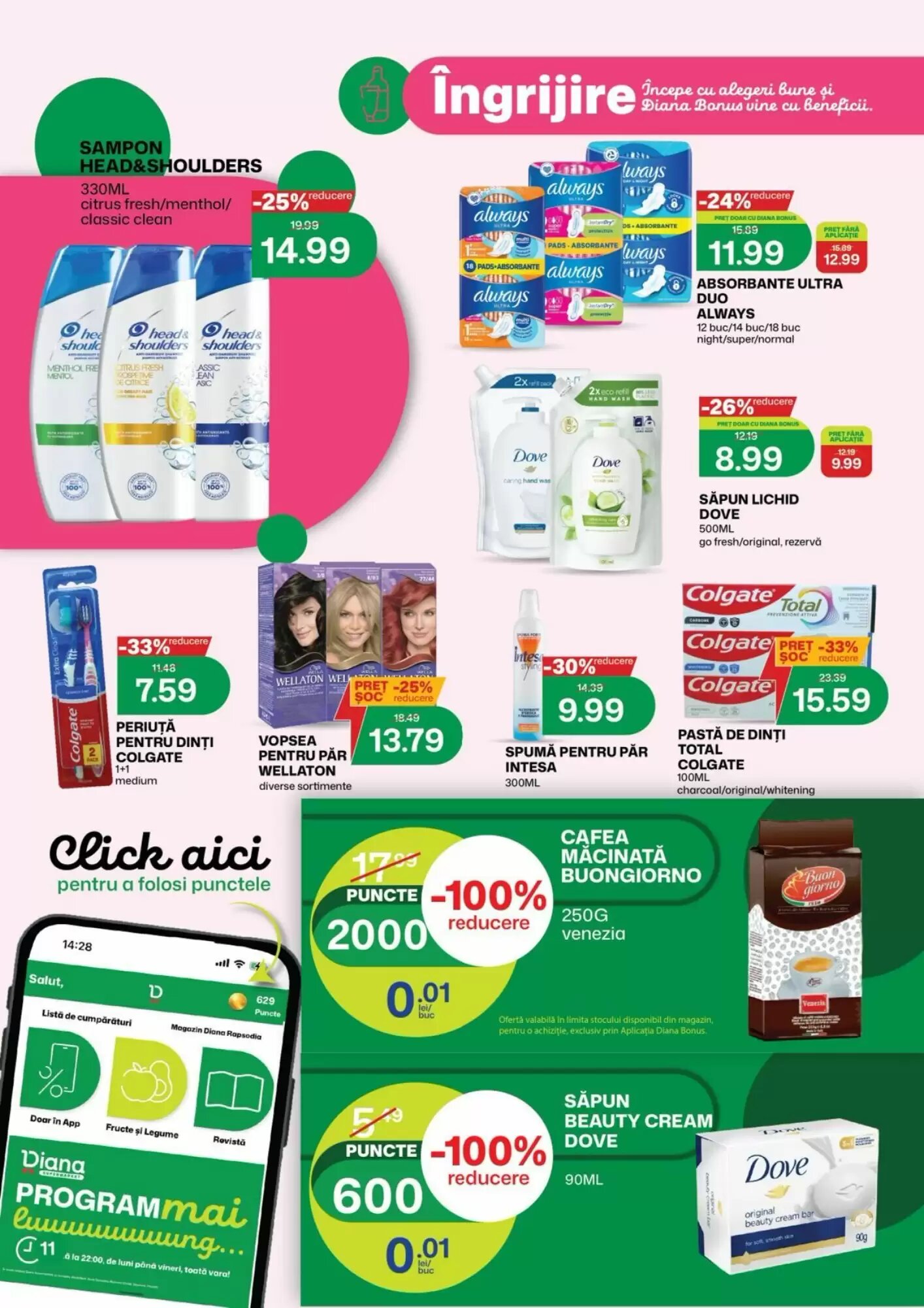Catalogul cu oferte Diana Supermarket valabil de la 01.09.2026 - Pagina 10.