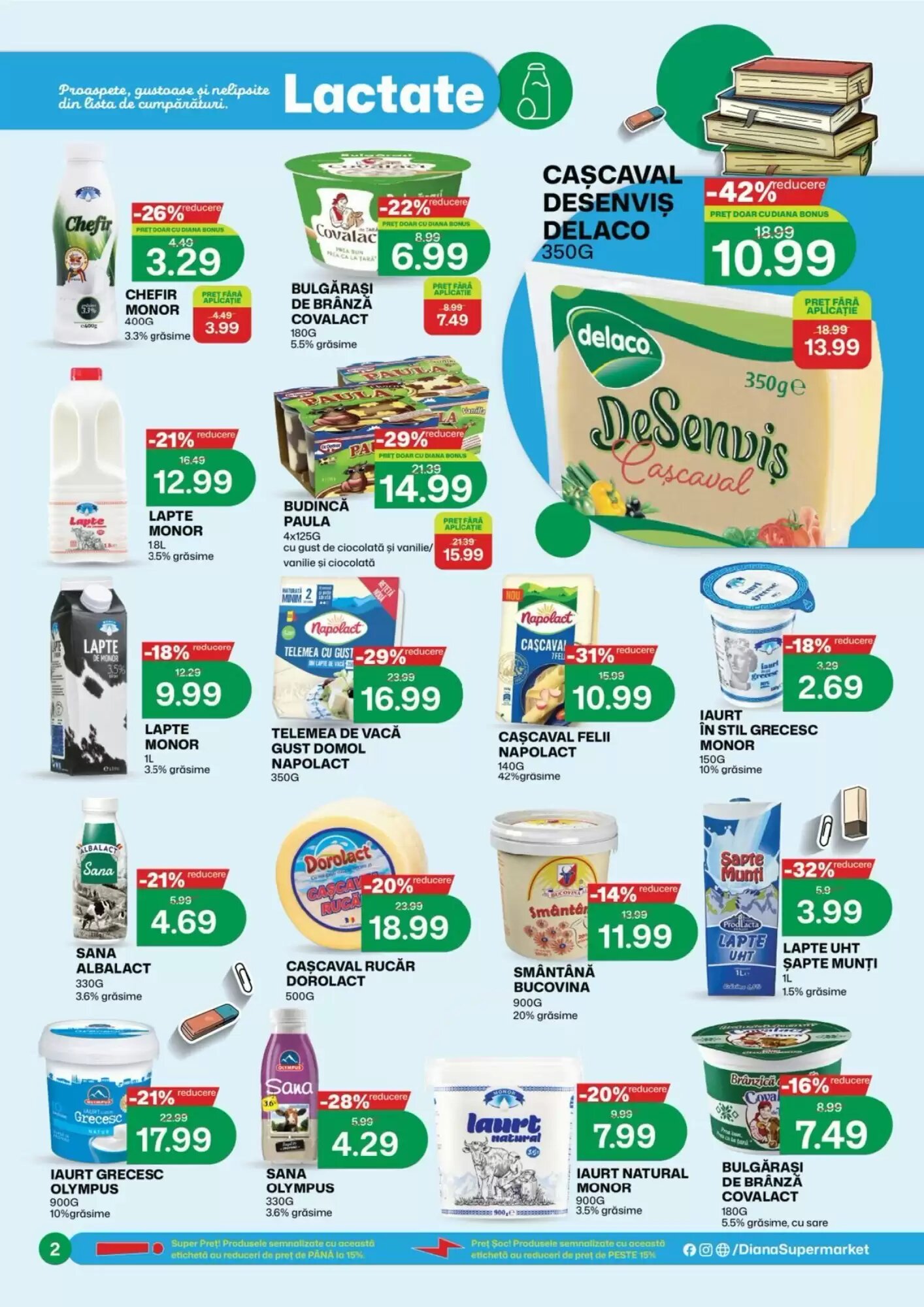 Catalogul cu oferte Diana Supermarket valabil de la 01.09.2026 - Pagina 2.