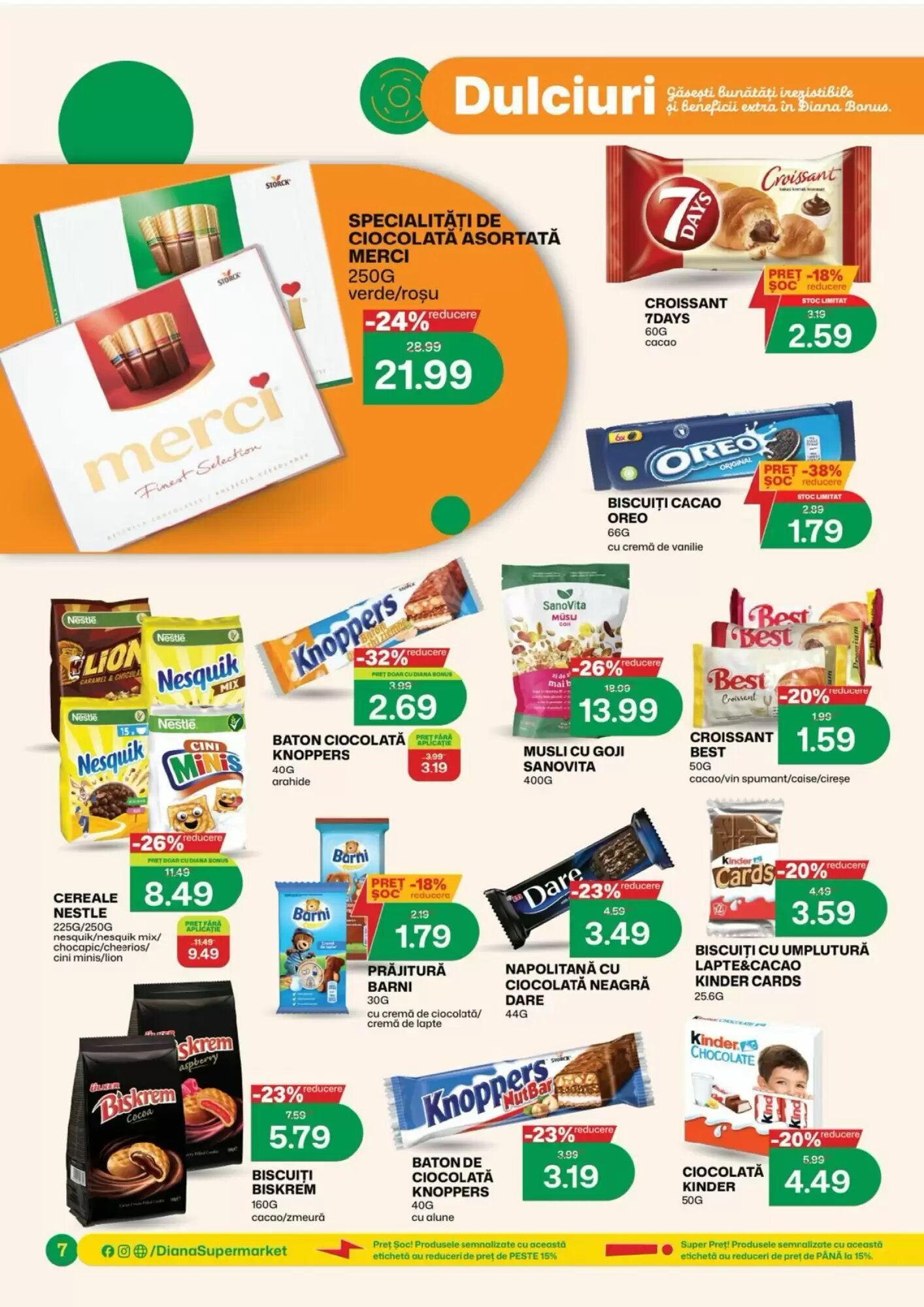 Catalogul cu oferte Diana Supermarket valabil de la 01.09.2026 - Pagina 7.