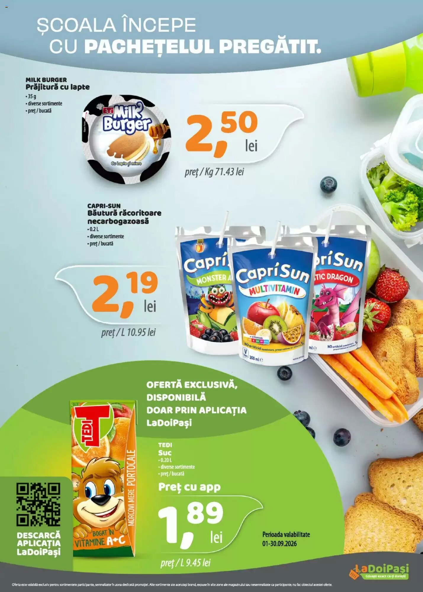 Catalogul cu oferte La Doi Pasi valabil de la 01.09.2026 - Pagina 2.