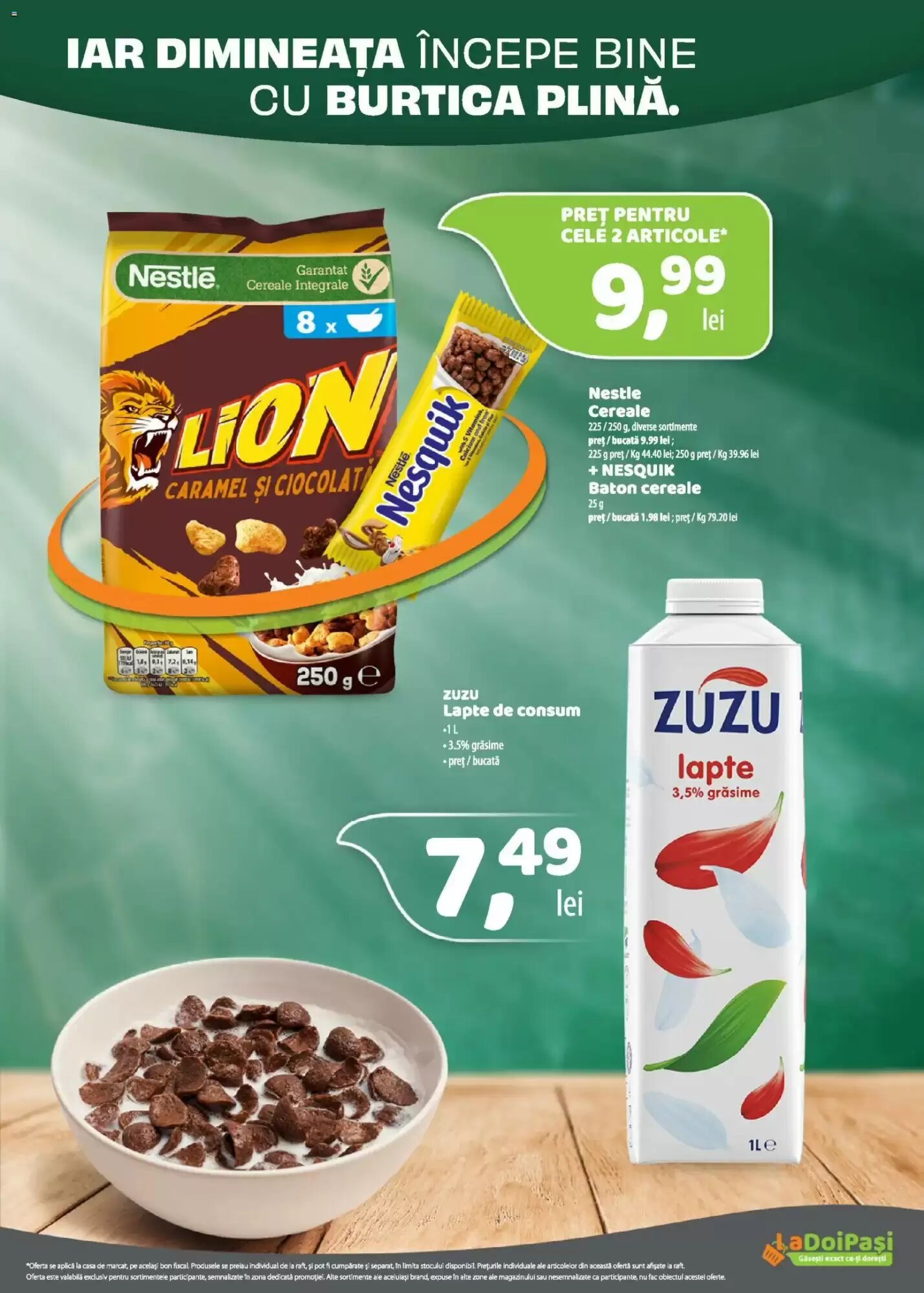 Catalogul cu oferte La Doi Pasi valabil de la 01.09.2026 - Pagina 3.