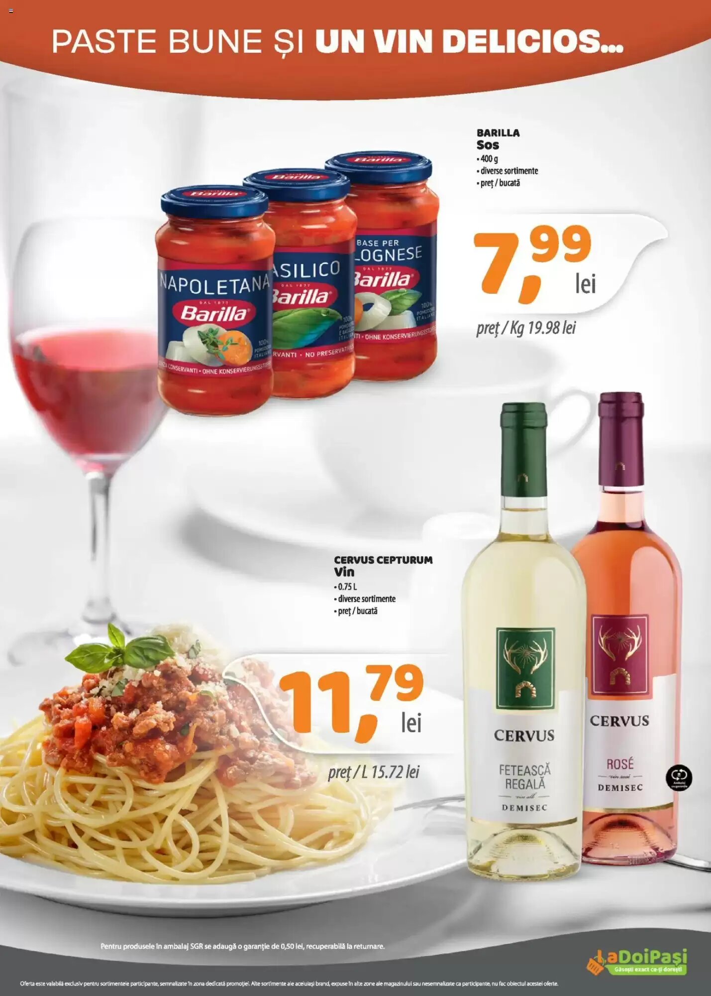 Catalogul cu oferte La Doi Pasi valabil de la 01.09.2026 - Pagina 4.