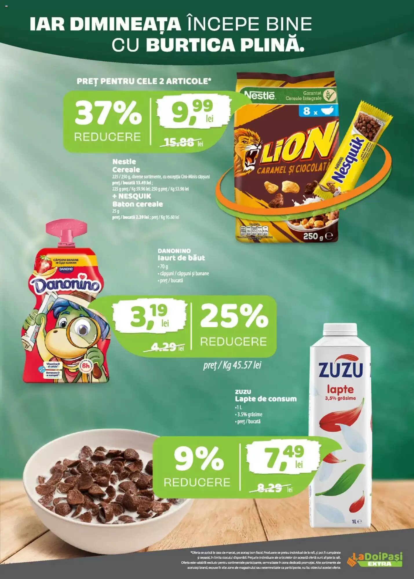 Catalogul cu oferte La Doi Pasi valabil de la 01.09.2026 - Pagina 3.