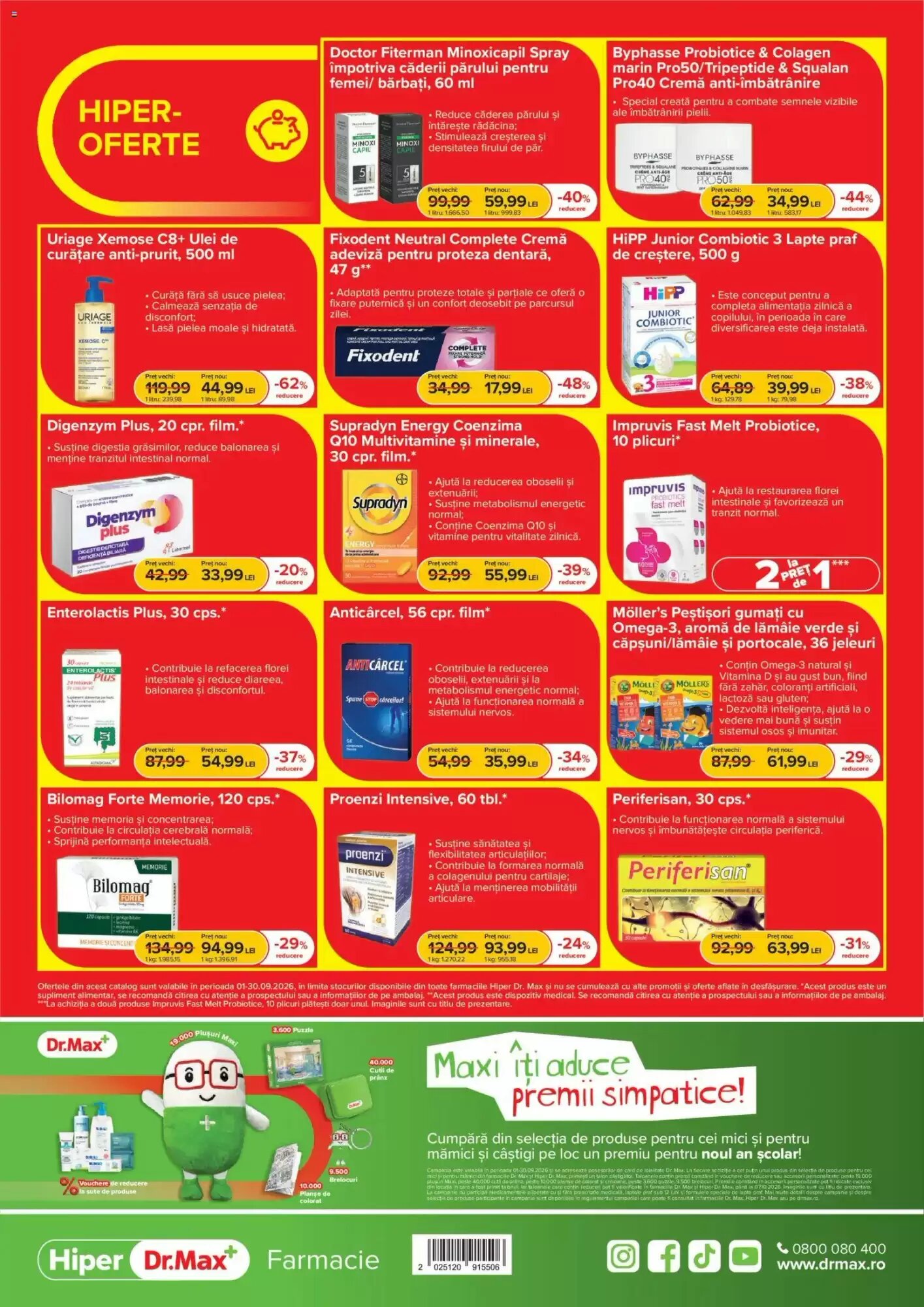 Catalogul cu oferte Dr.Max valabil de la 01.09.2026 - Pagina 8.