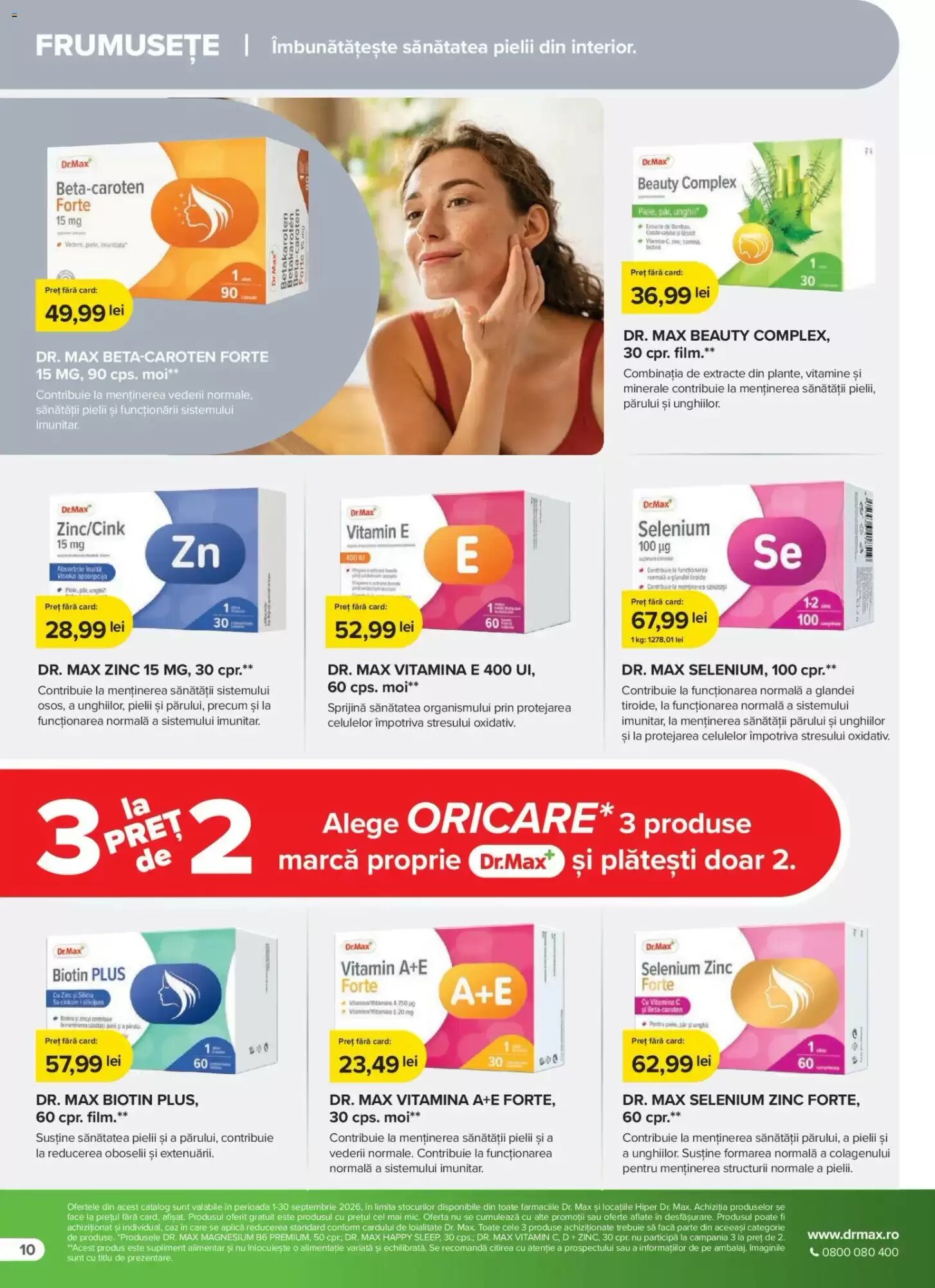 Catalogul cu oferte Dr.Max valabil de la 01.09.2026 - Pagina 10.