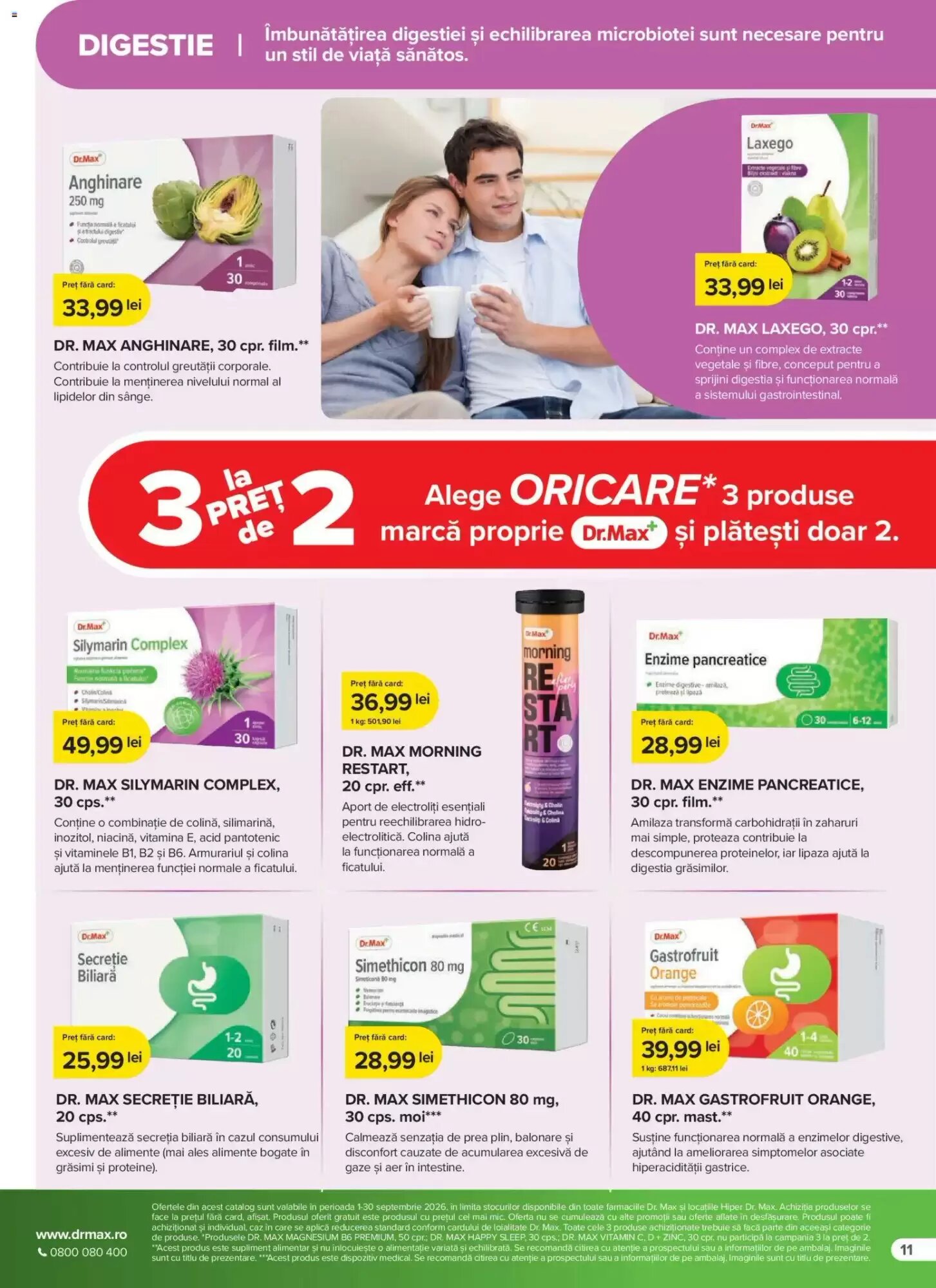 Catalogul cu oferte Dr.Max valabil de la 01.09.2026 - Pagina 11.