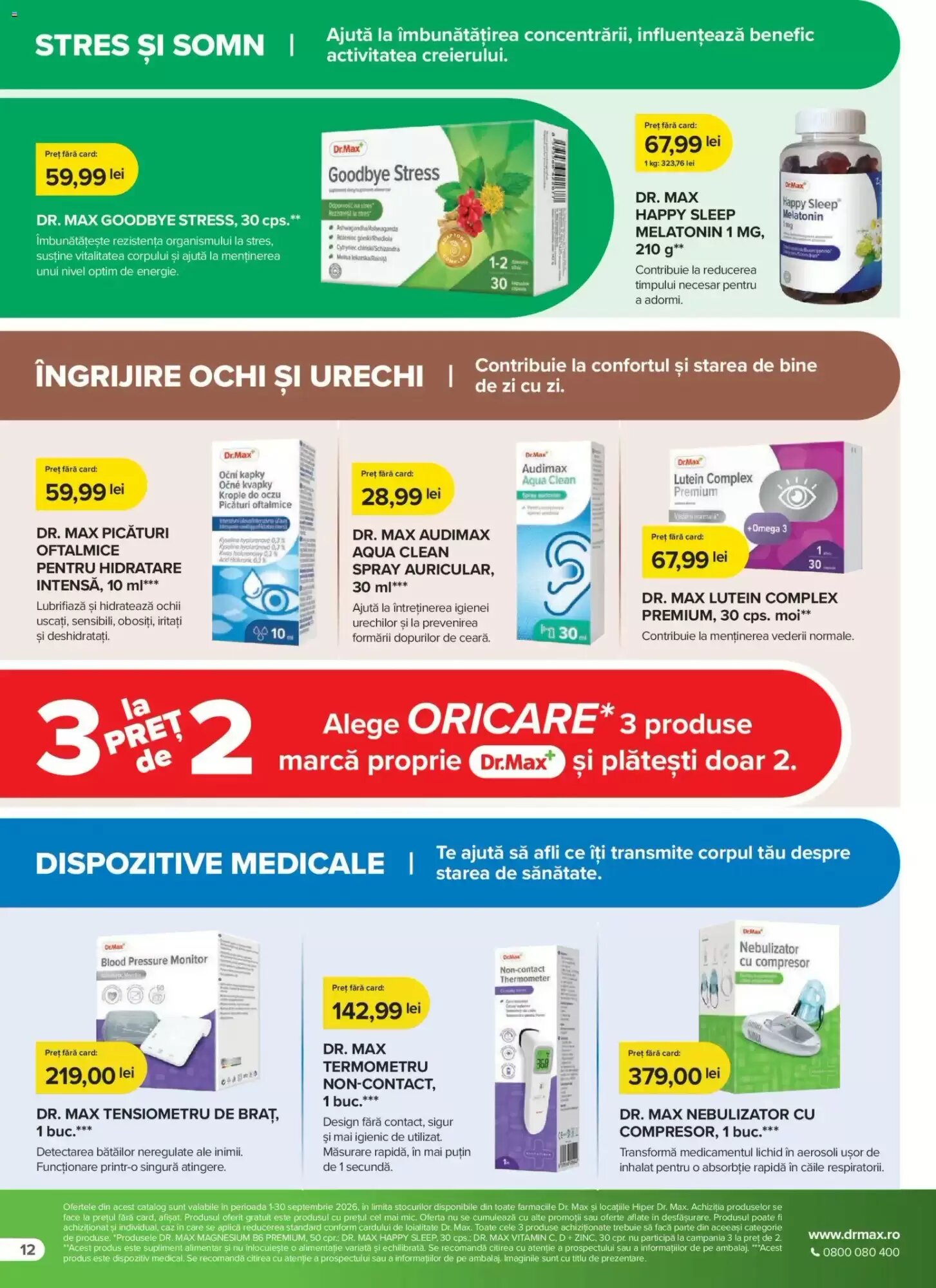 Catalogul cu oferte Dr.Max valabil de la 01.09.2026 - Pagina 12.
