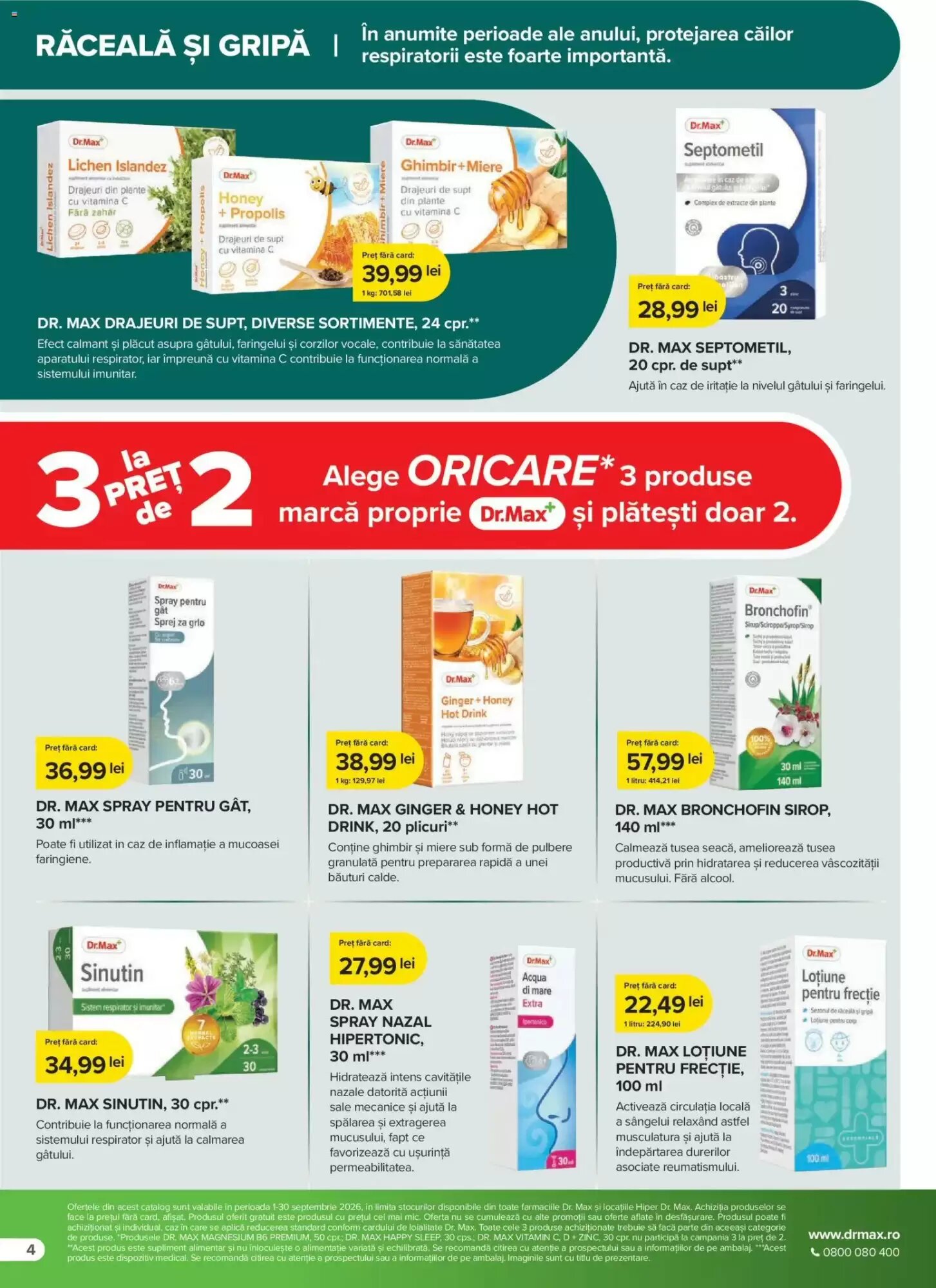 Catalogul cu oferte Dr.Max valabil de la 01.09.2026 - Pagina 4.
