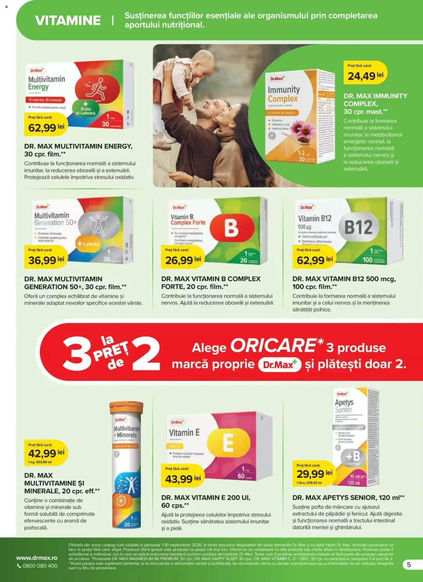 Catalogul cu oferte Dr.Max valabil de la 01.09.2026 - Pagina 5.