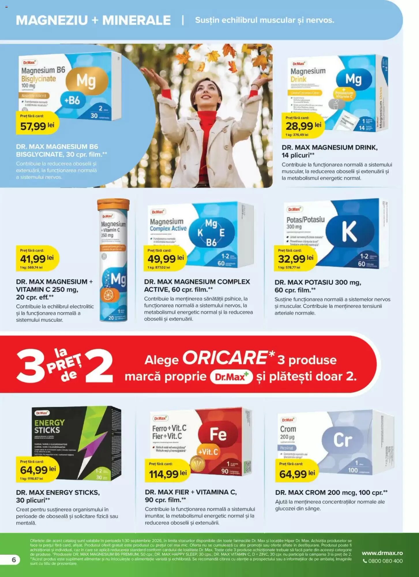 Catalogul cu oferte Dr.Max valabil de la 01.09.2026 - Pagina 6.