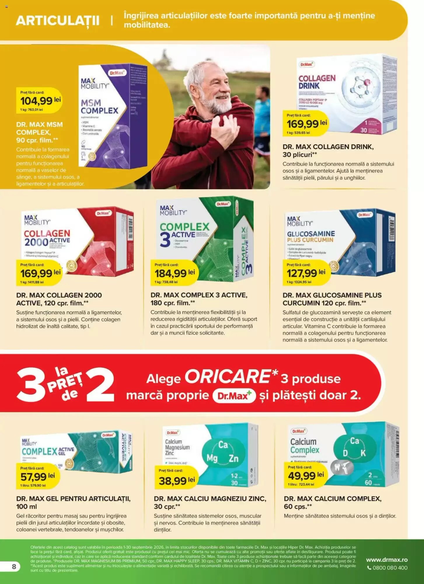 Catalogul cu oferte Dr.Max valabil de la 01.09.2026 - Pagina 8.