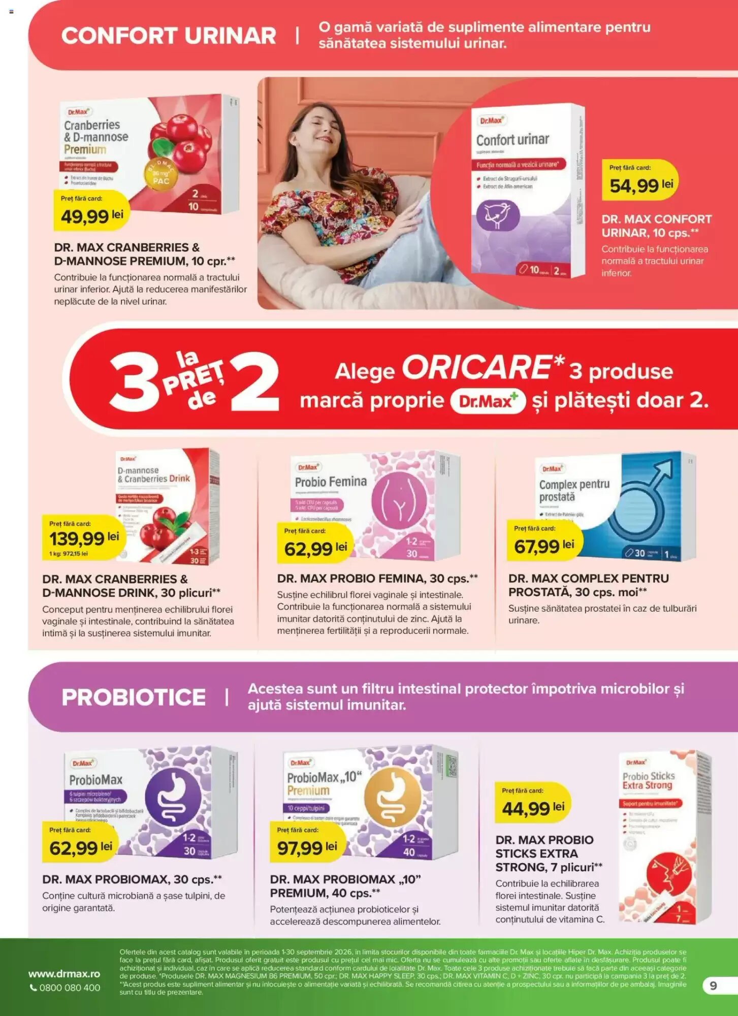 Catalogul cu oferte Dr.Max valabil de la 01.09.2026 - Pagina 9.