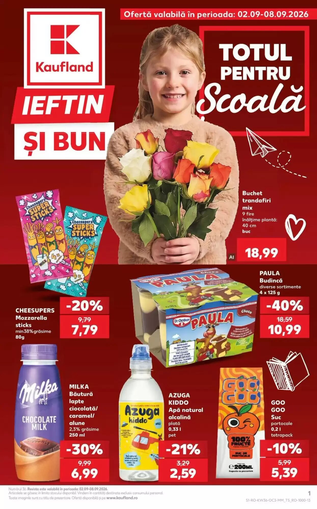 Catalogul cu oferte Kaufland valabil de la 02.09.2026 - Pagina 1.