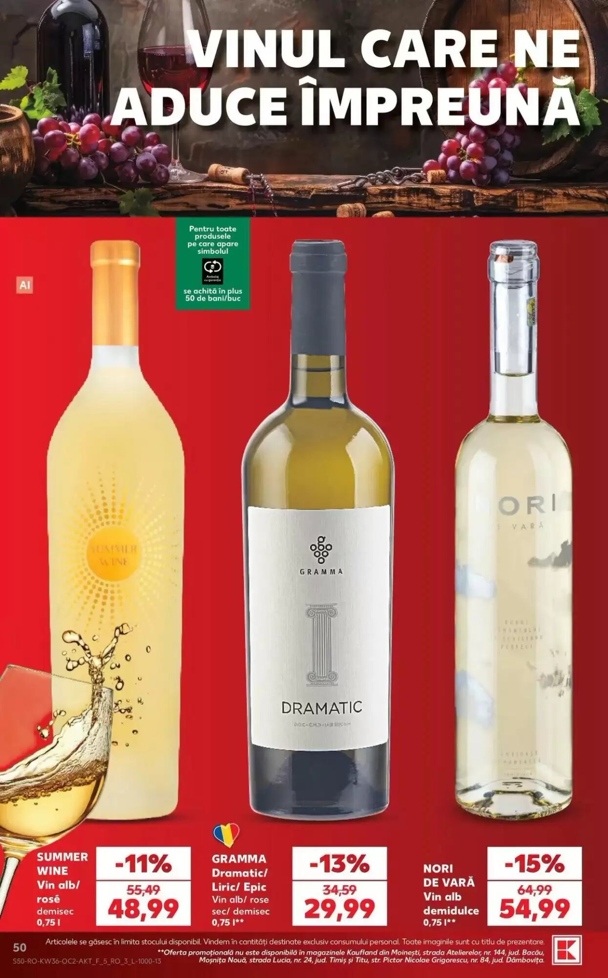 Catalogul cu oferte Kaufland valabil de la 02.09.2026 - Pagina 50.