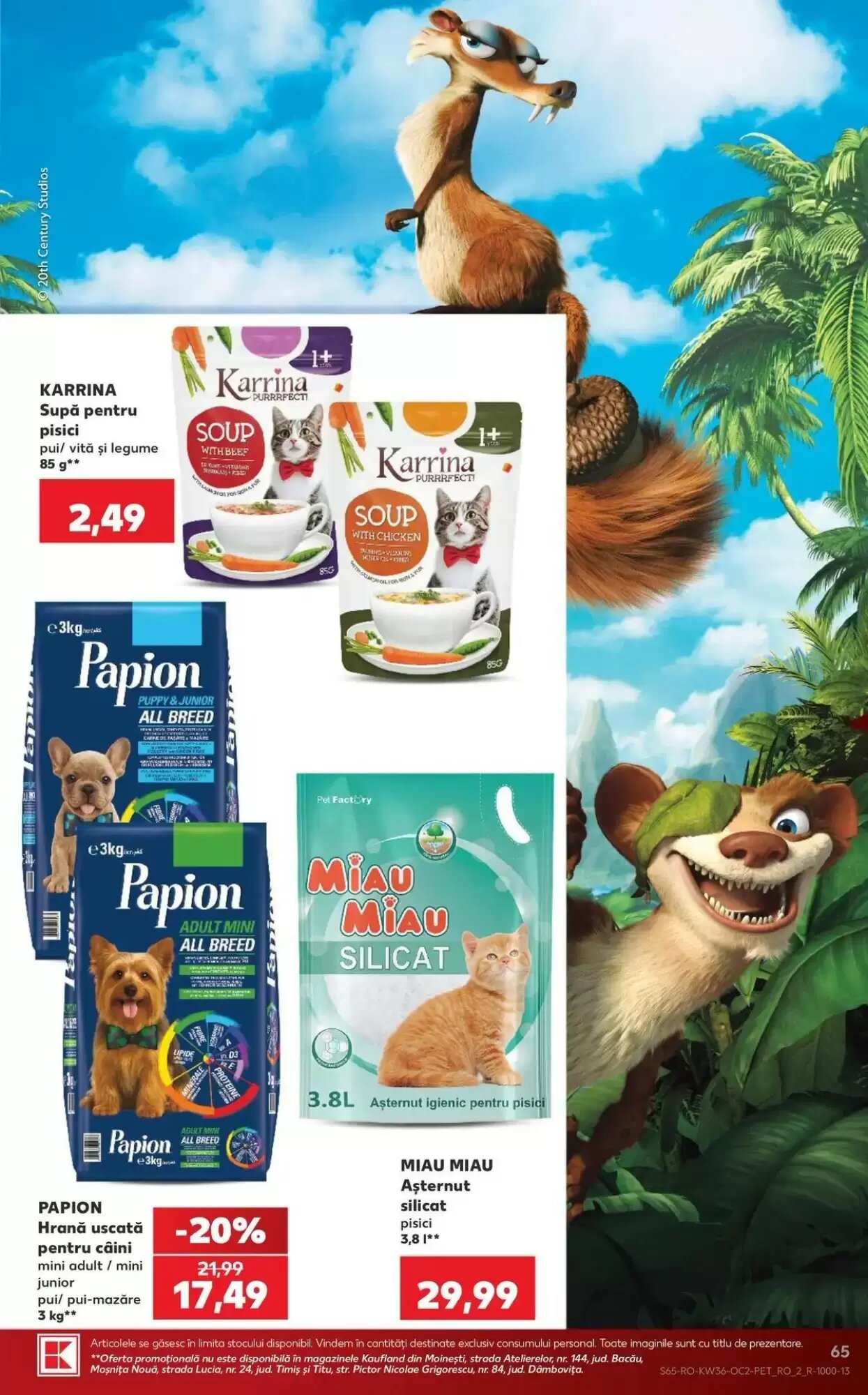 Catalogul cu oferte Kaufland valabil de la 02.09.2026 - Pagina 65.