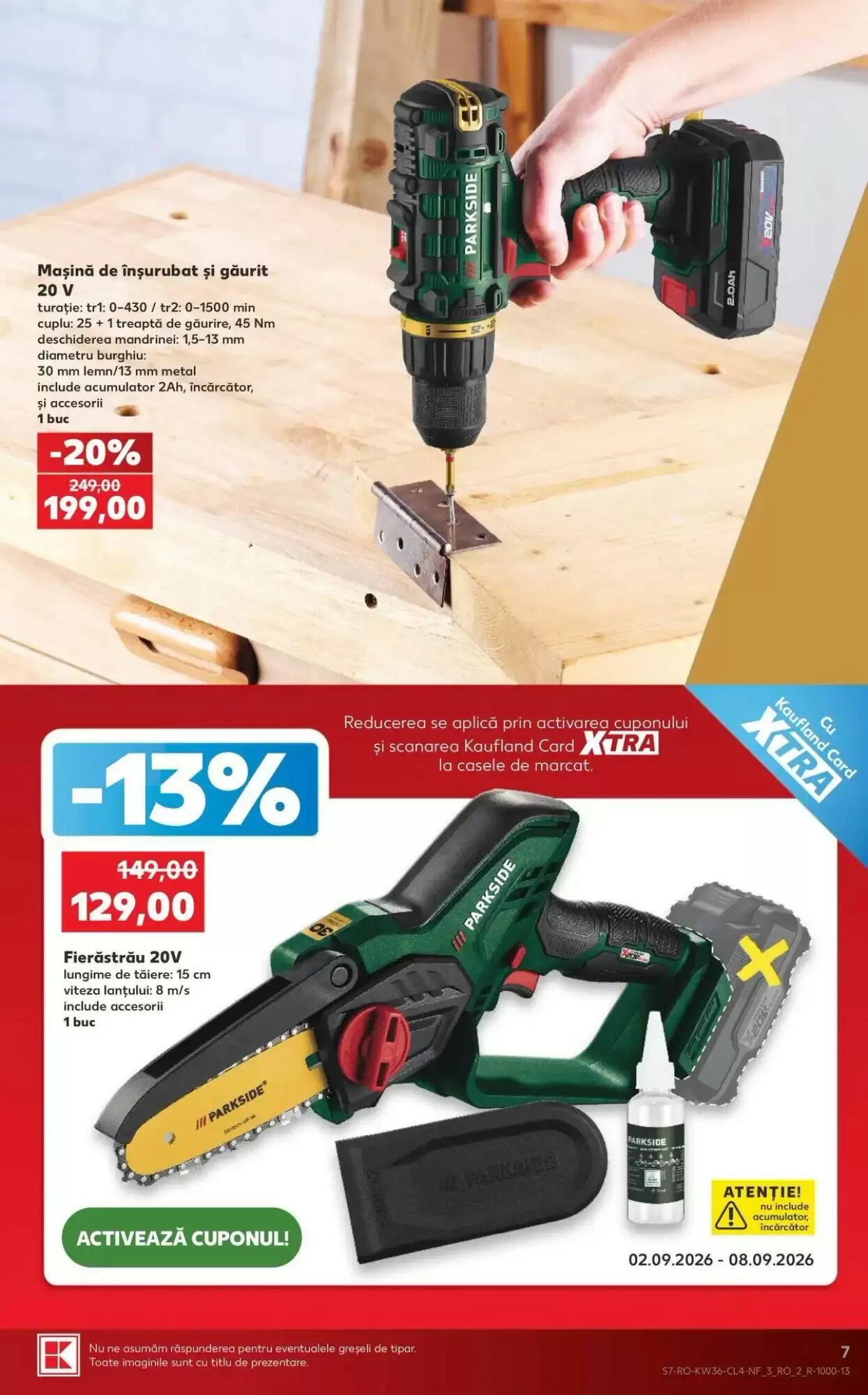 Catalogul cu oferte Kaufland valabil de la 02.09.2026 - Pagina 7.