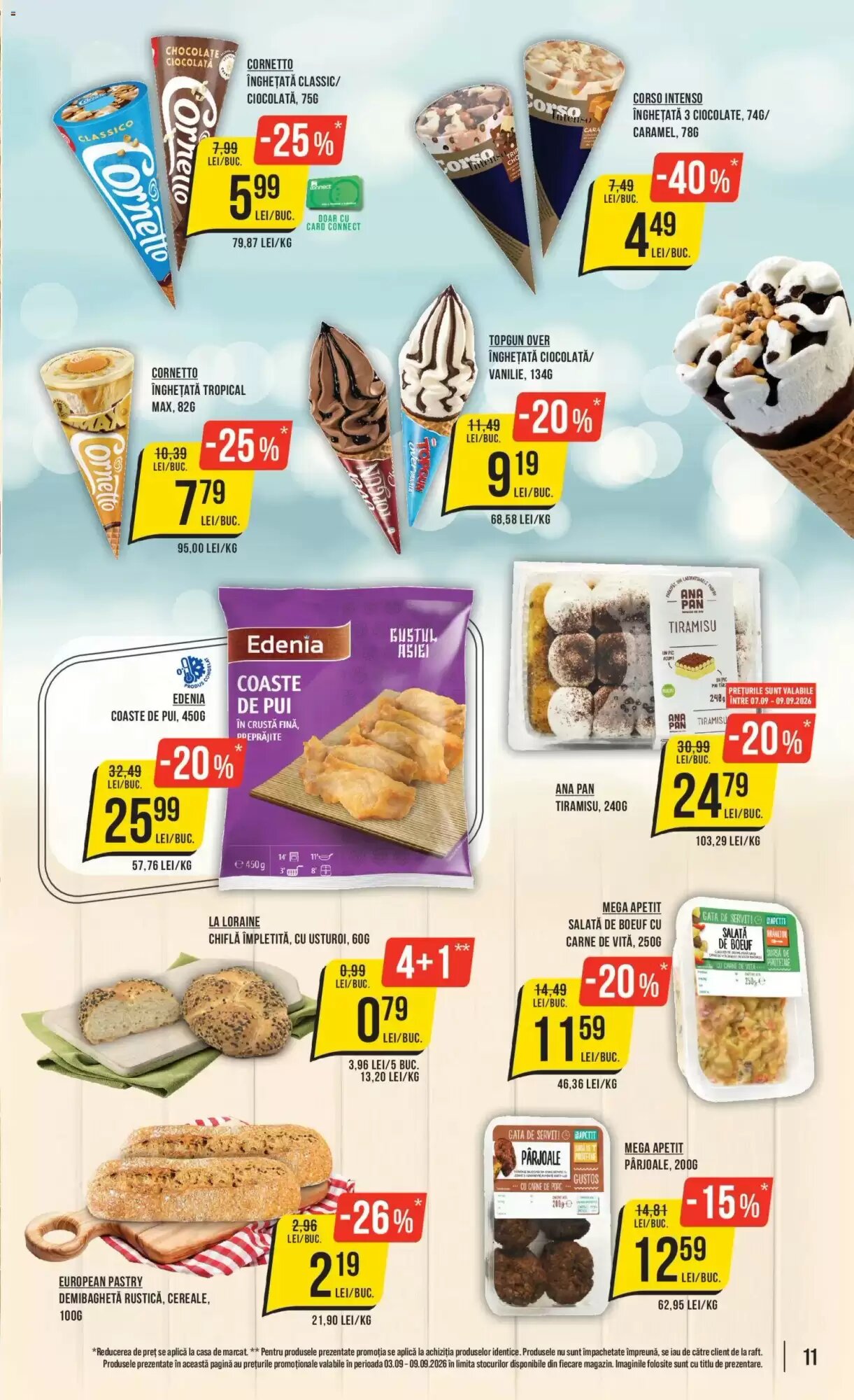 Catalogul cu oferte Mega Image valabil de la 03.09.2026 - Pagina 11.