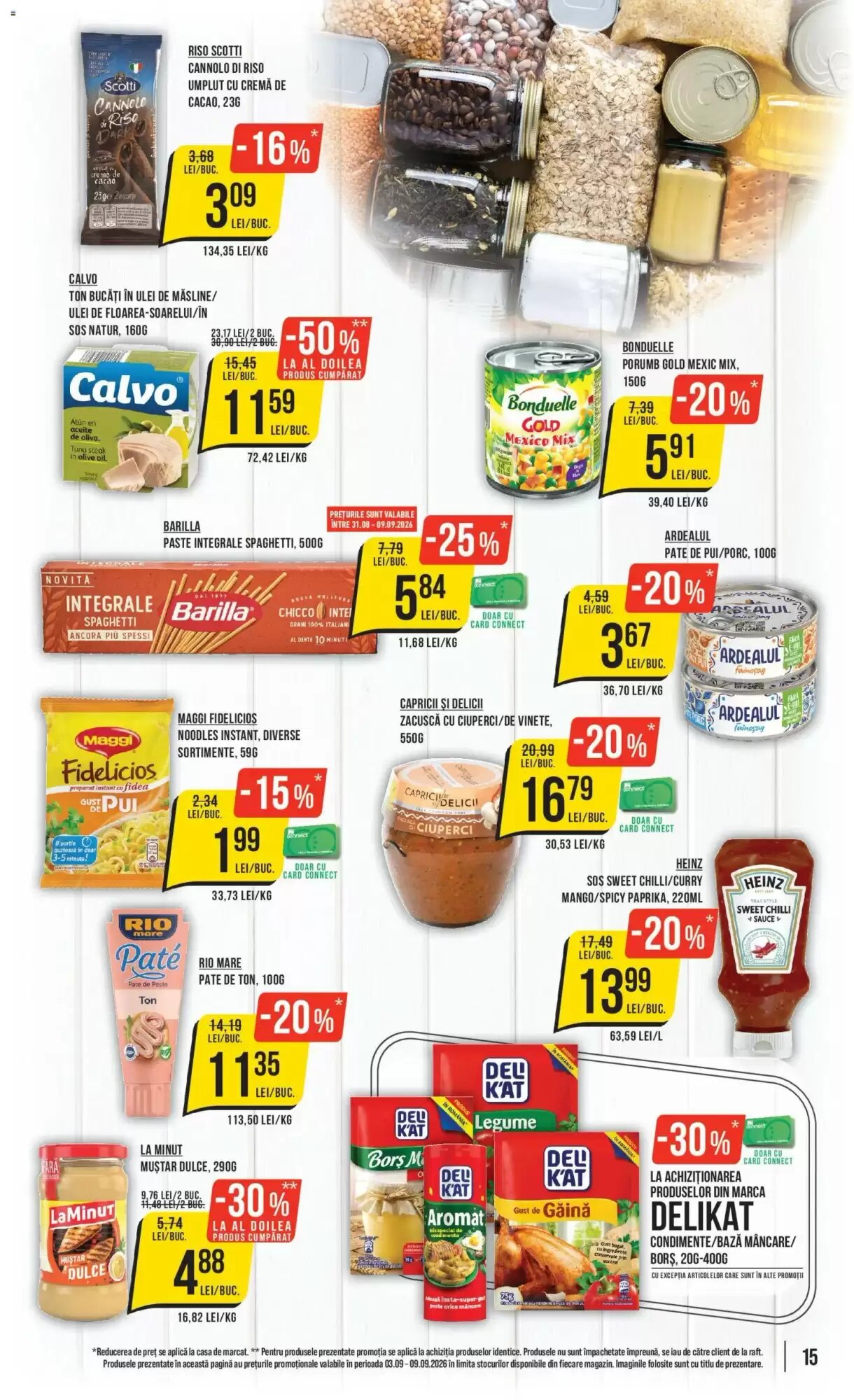 Catalogul cu oferte Mega Image valabil de la 03.09.2026 - Pagina 15.