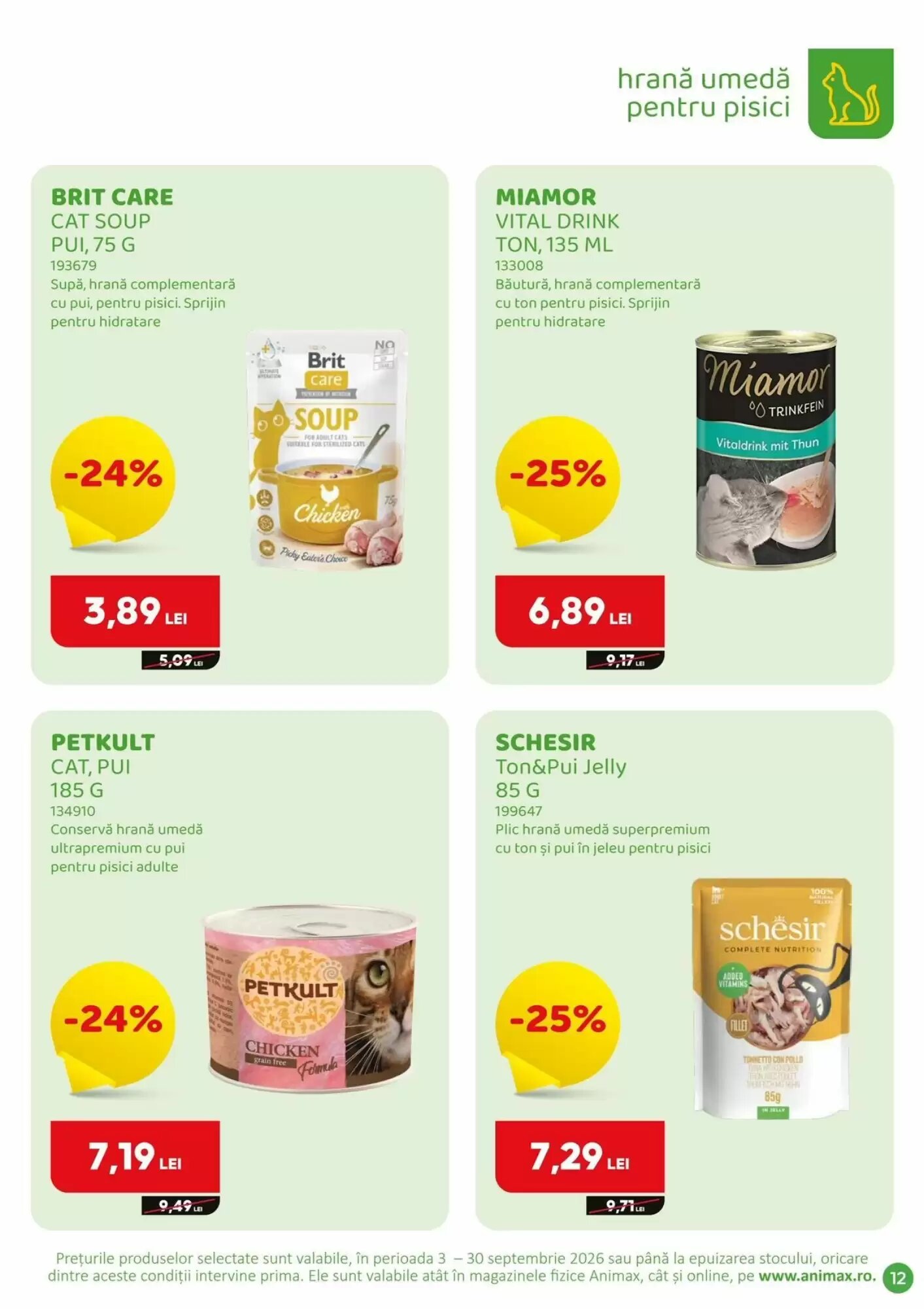 Catalogul cu oferte Animax valabil de la 03.09.2026 - Pagina 13.