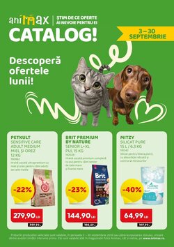 Catalogul cu oferte Animax valabil de la 03.09.2026