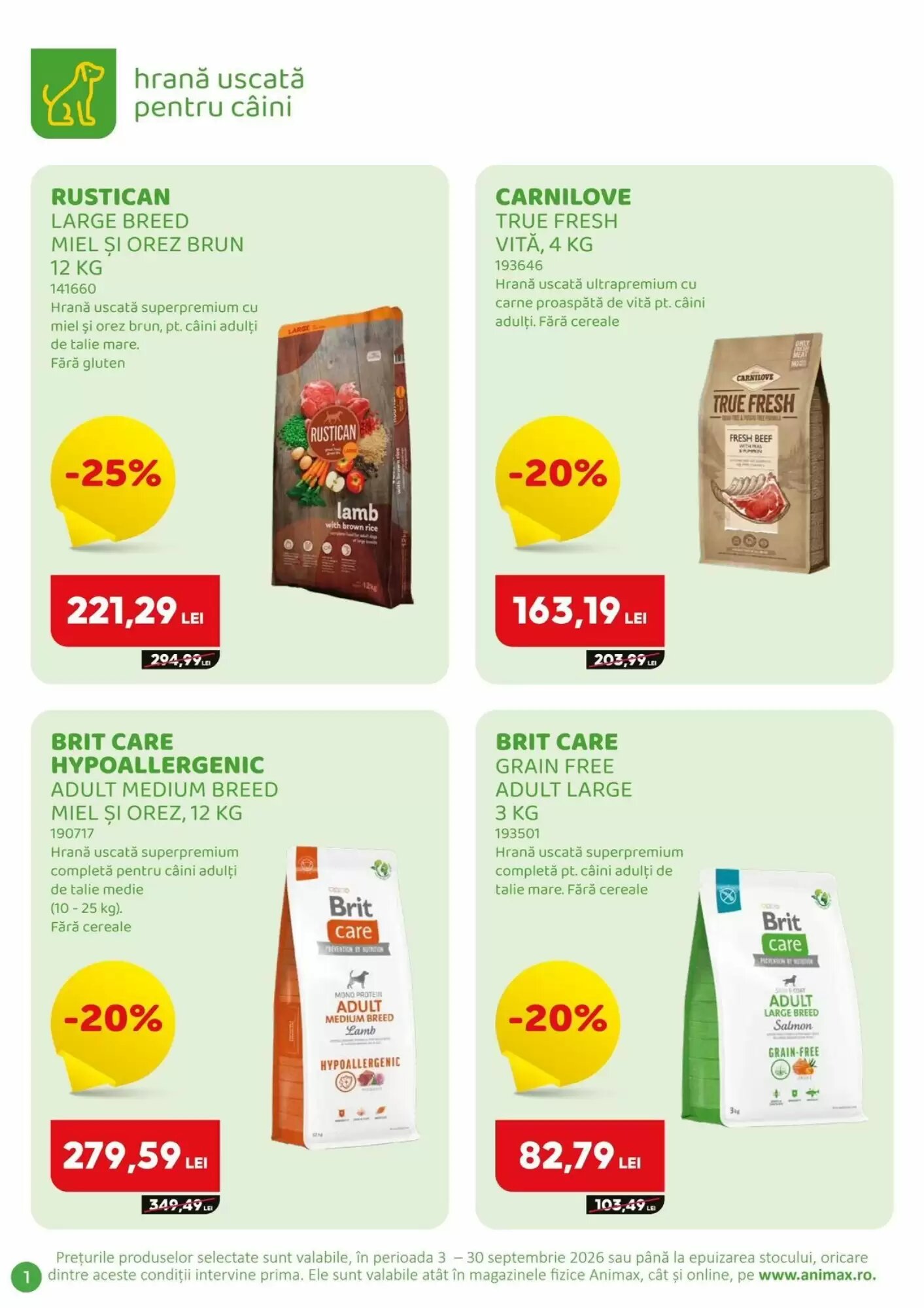 Catalogul cu oferte Animax valabil de la 03.09.2026 - Pagina 2.