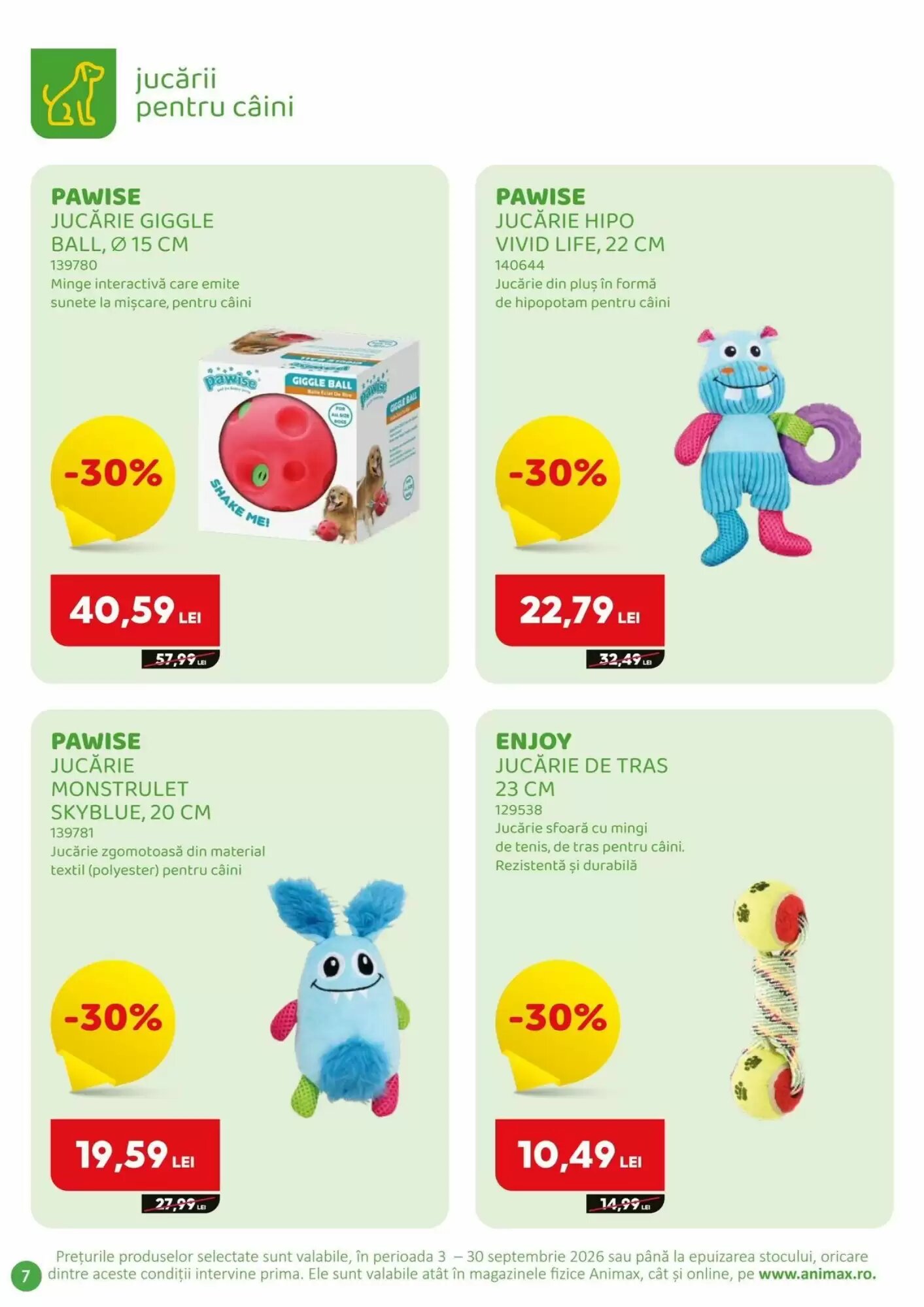 Catalogul cu oferte Animax valabil de la 03.09.2026 - Pagina 8.