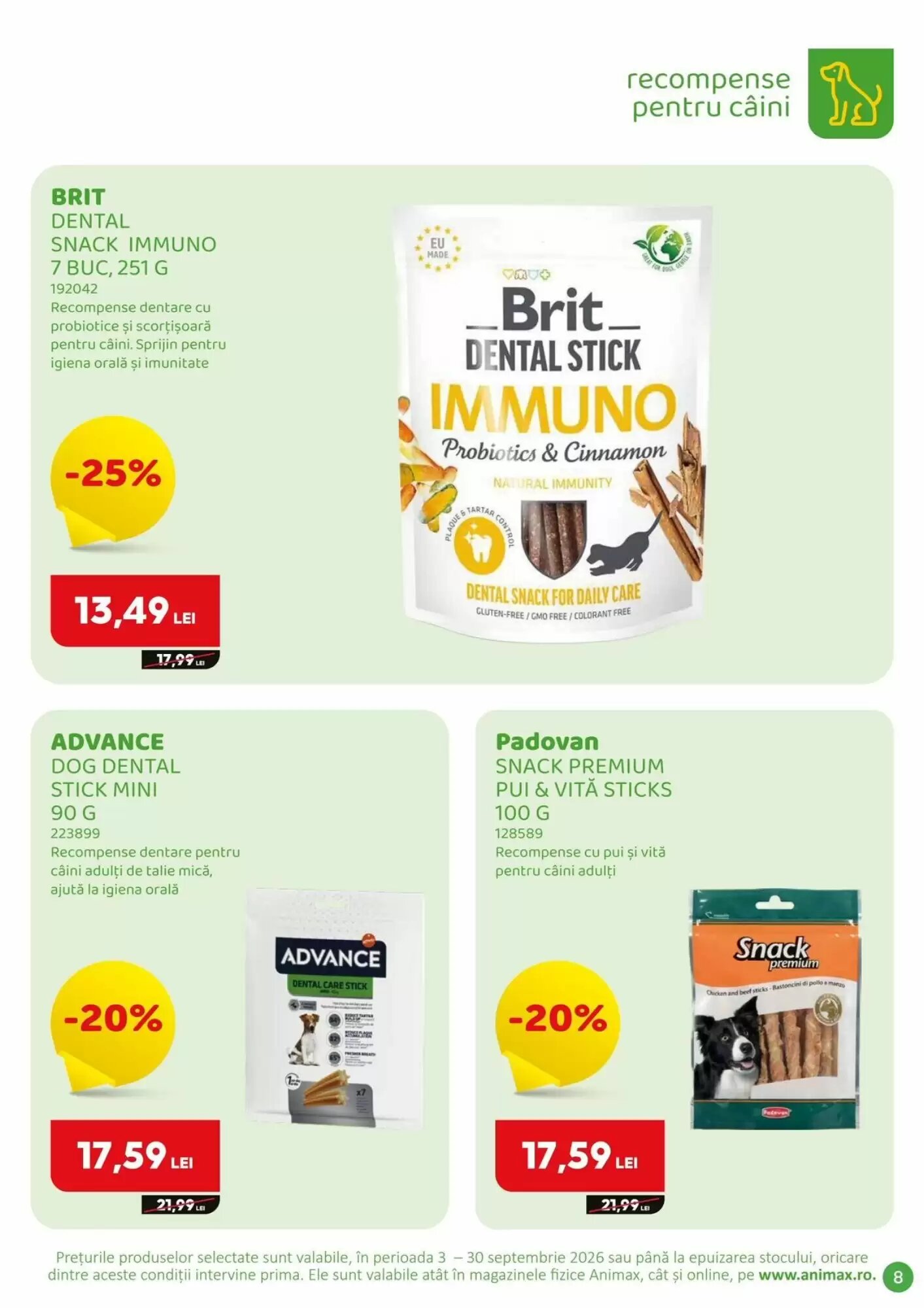 Catalogul cu oferte Animax valabil de la 03.09.2026 - Pagina 9.