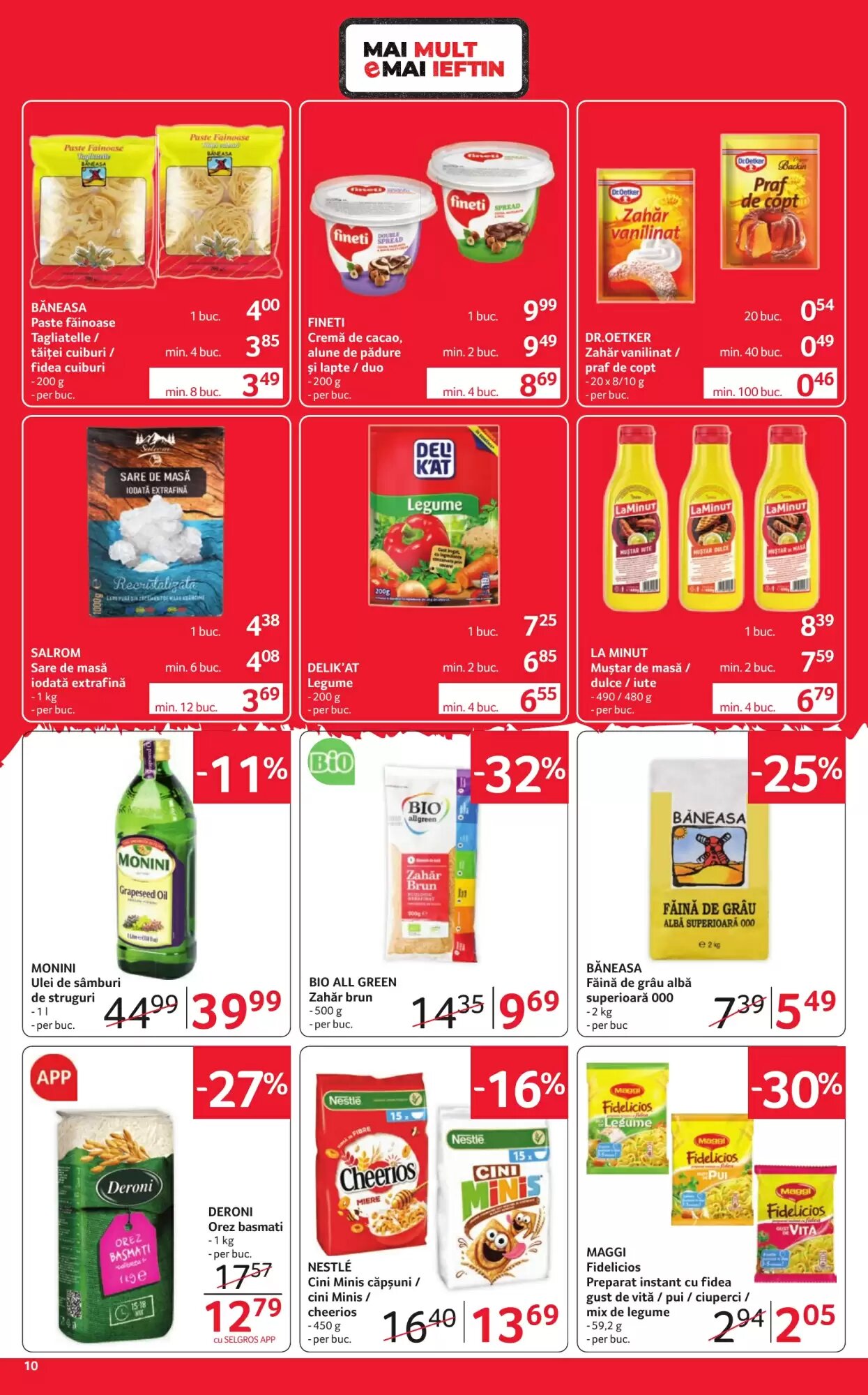 Catalogul cu oferte Selgros valabil de la 04.09.2026 - Pagina 10.