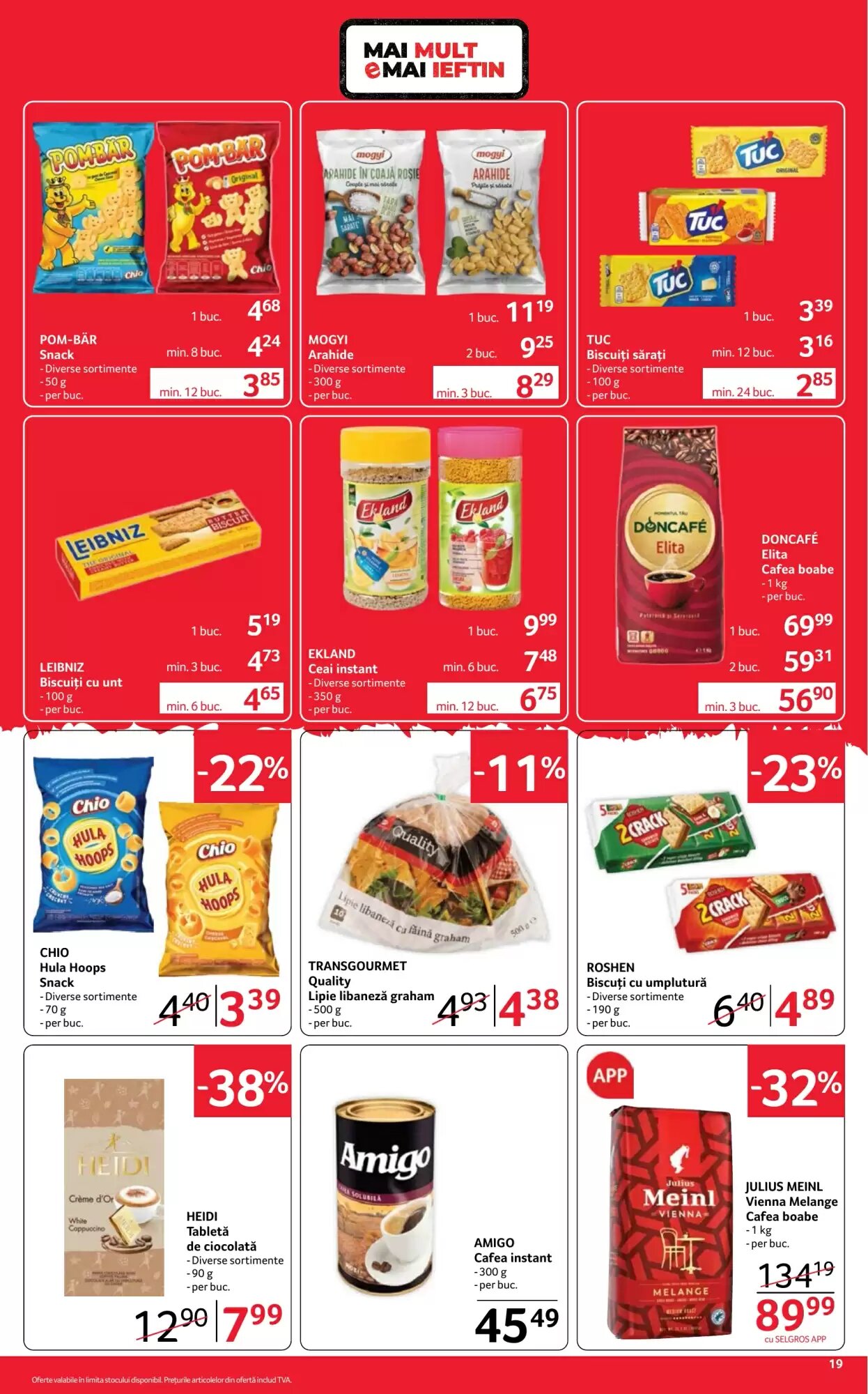 Catalogul cu oferte Selgros valabil de la 04.09.2026 - Pagina 19.