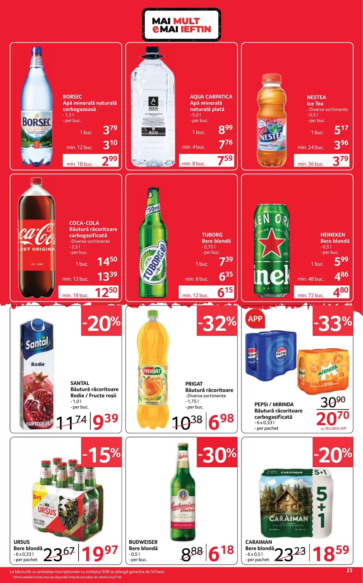 Catalogul cu oferte Selgros valabil de la 04.09.2026 - Pagina 23.
