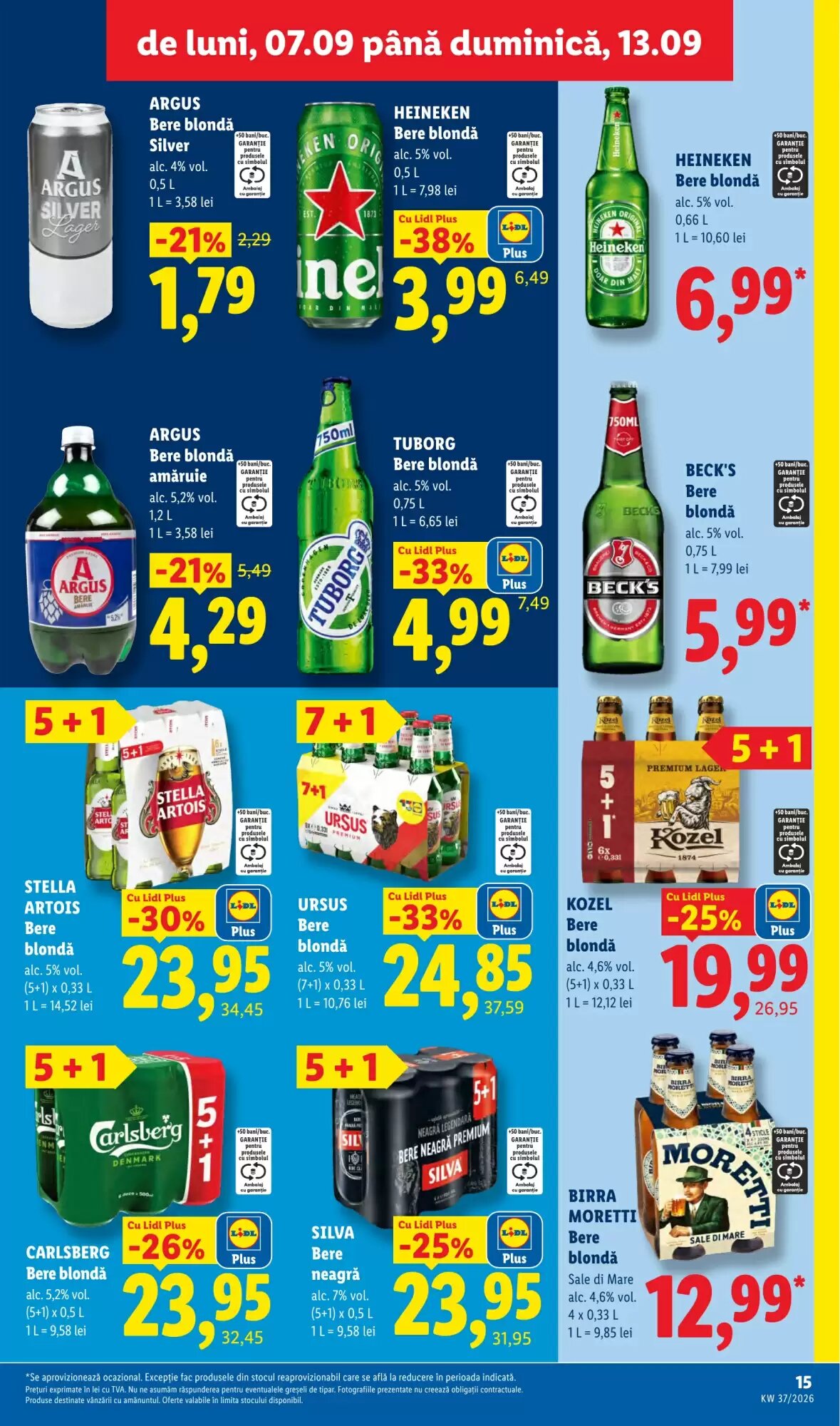 Catalogul cu oferte Lidl valabil de la 07.09.2026 - Pagina 15.