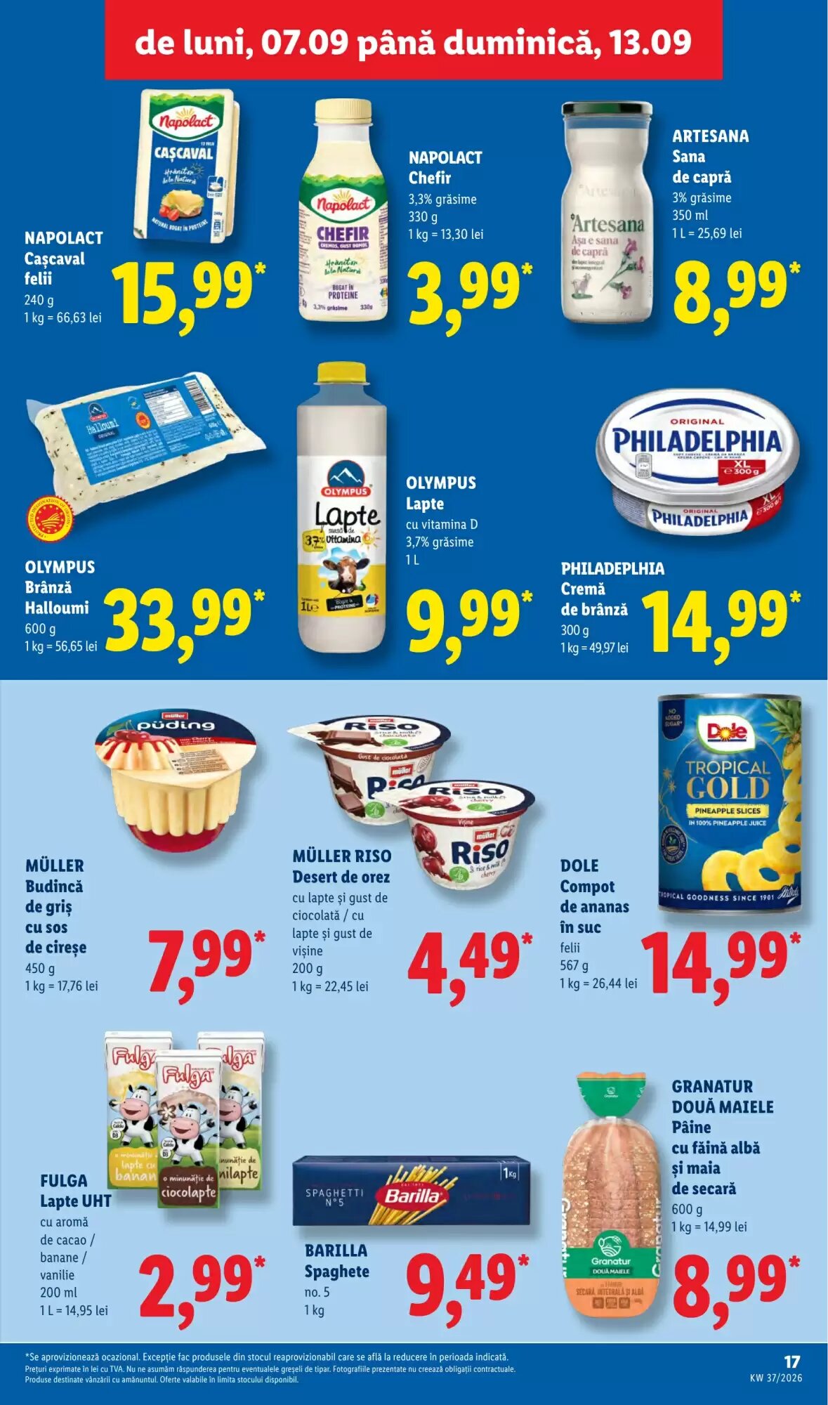 Catalogul cu oferte Lidl valabil de la 07.09.2026 - Pagina 17.