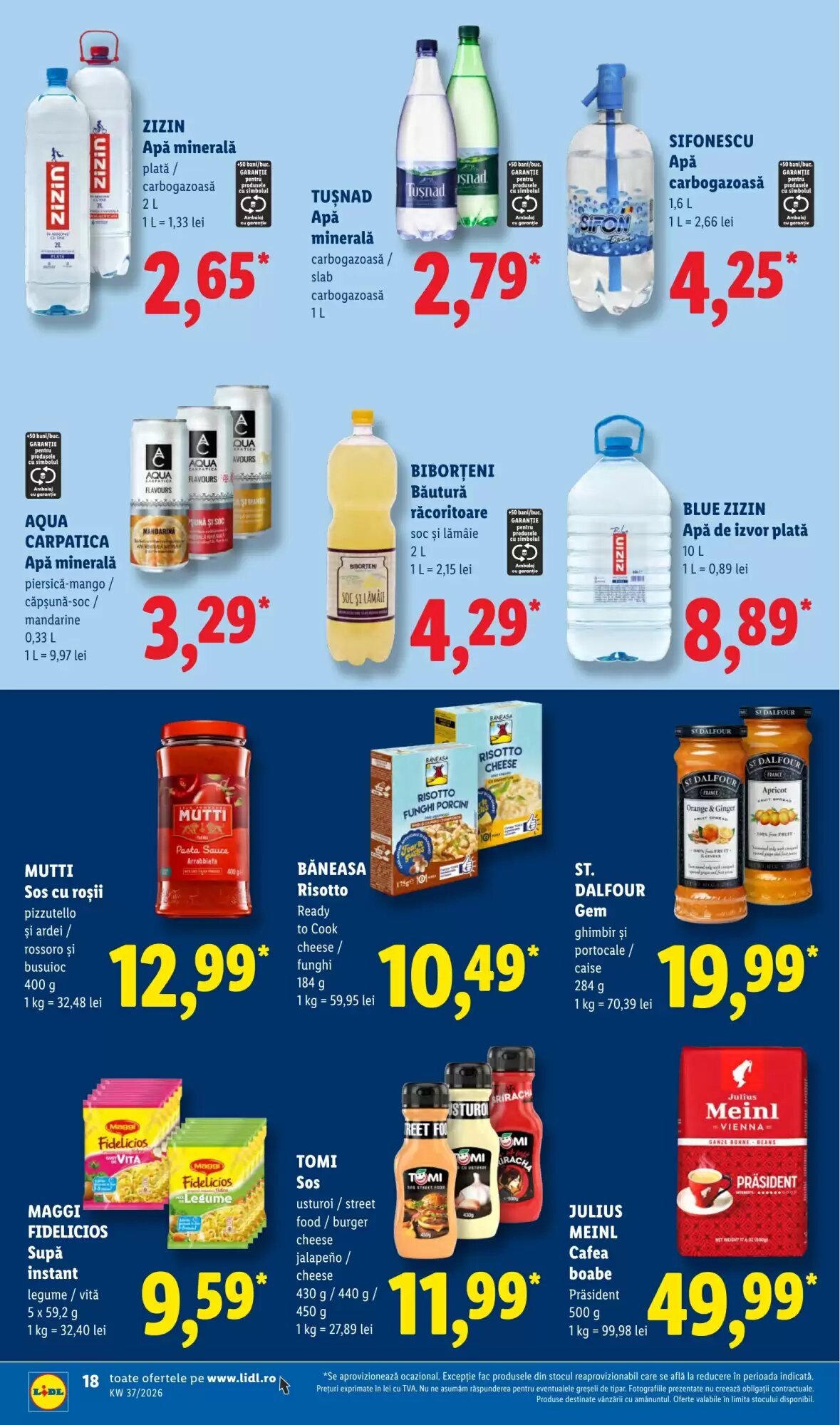 Catalogul cu oferte Lidl valabil de la 07.09.2026 - Pagina 18.