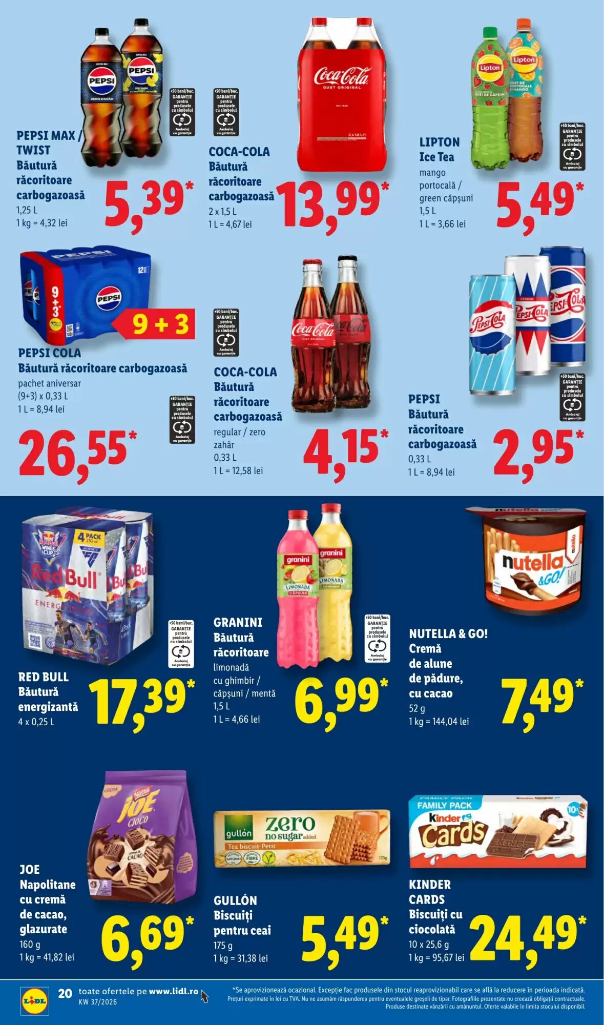 Catalogul cu oferte Lidl valabil de la 07.09.2026 - Pagina 20.
