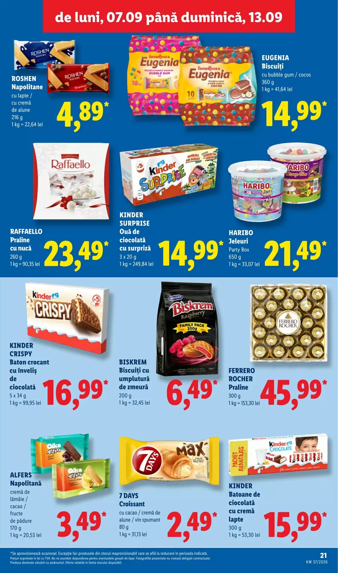 Catalogul cu oferte Lidl valabil de la 07.09.2026 - Pagina 21.