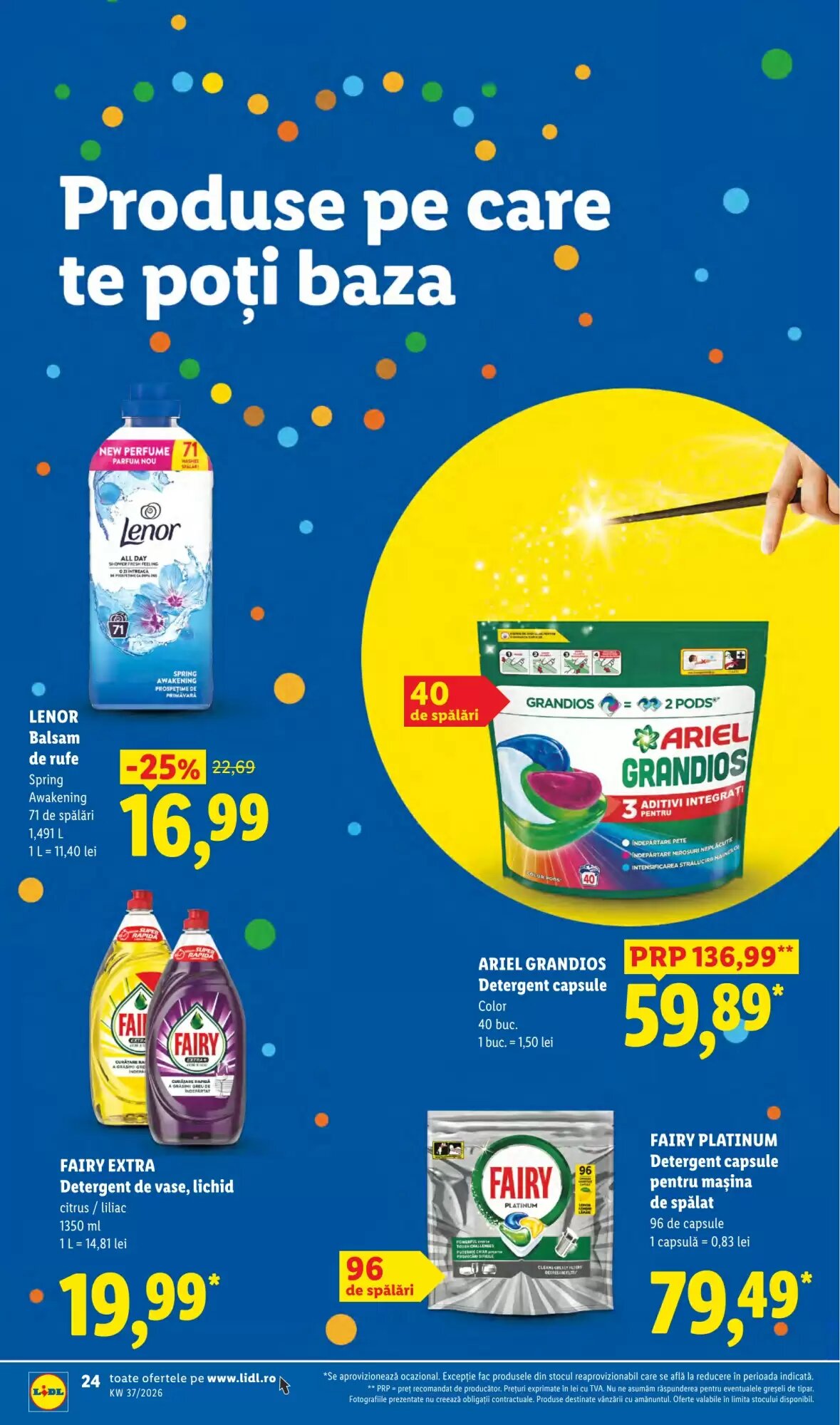 Catalogul cu oferte Lidl valabil de la 07.09.2026 - Pagina 24.